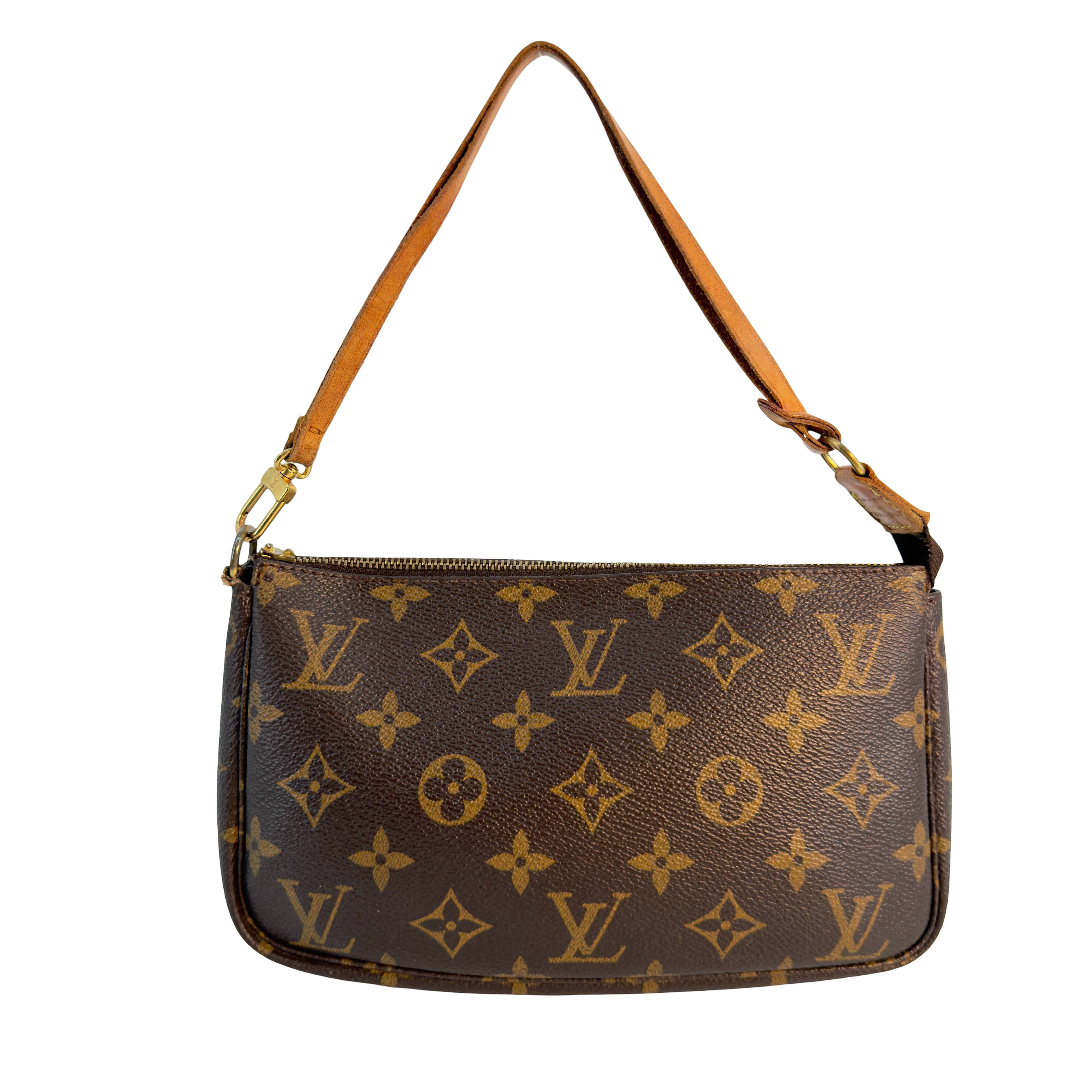 Louis Vuitton Pochette Accessoires Braun Monogram Canvas