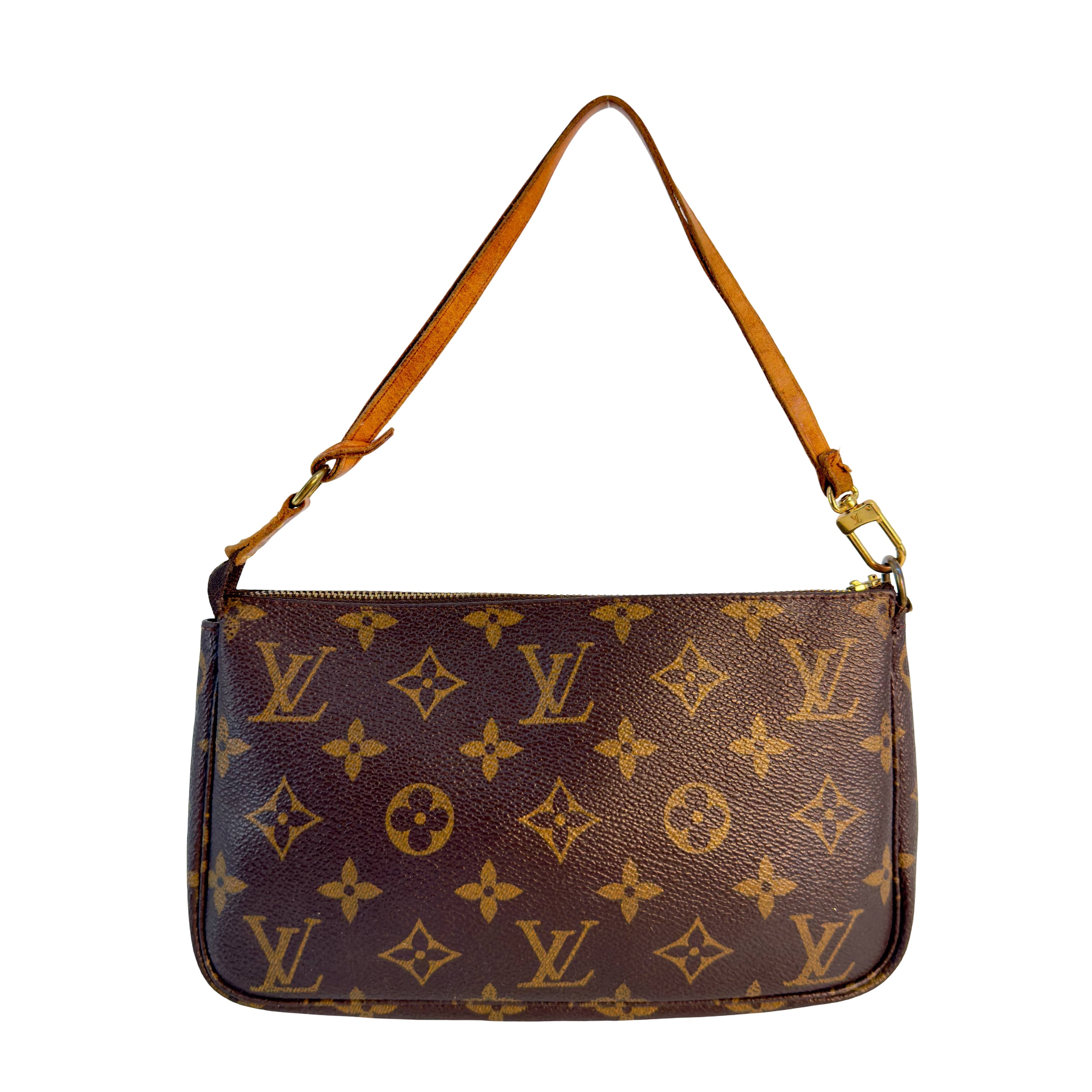 Louis Vuitton Pochette Accessoires Braun Monogram Canvas