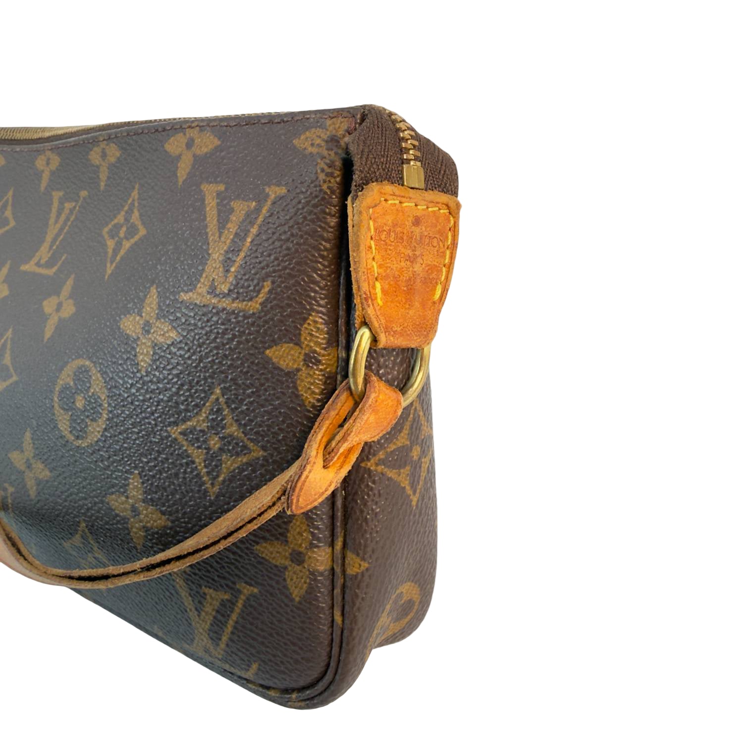 Louis Vuitton Pochette Accessoires Braun Monogram Canvas