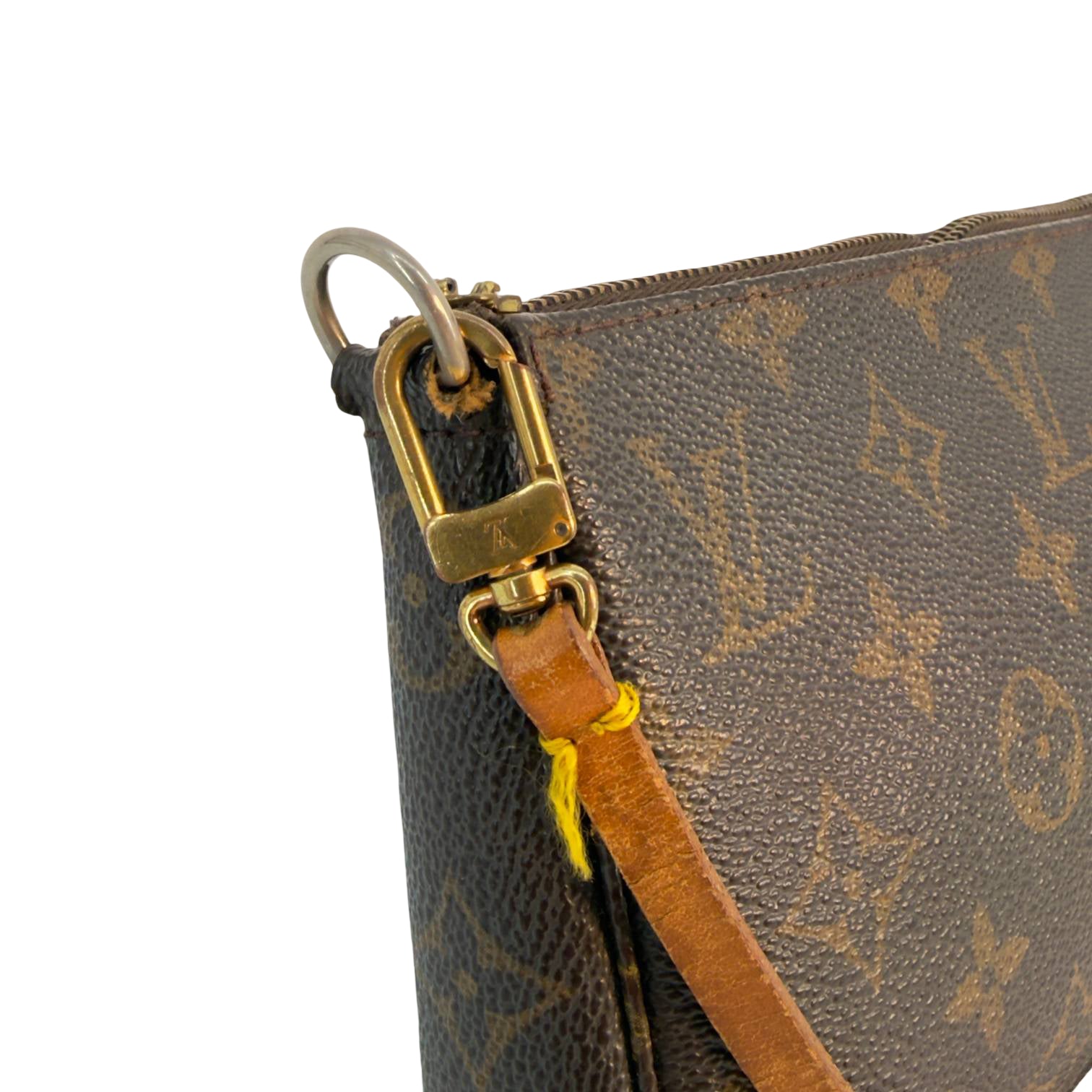 Louis Vuitton Pochette Accessoires Braun Monogram Canvas