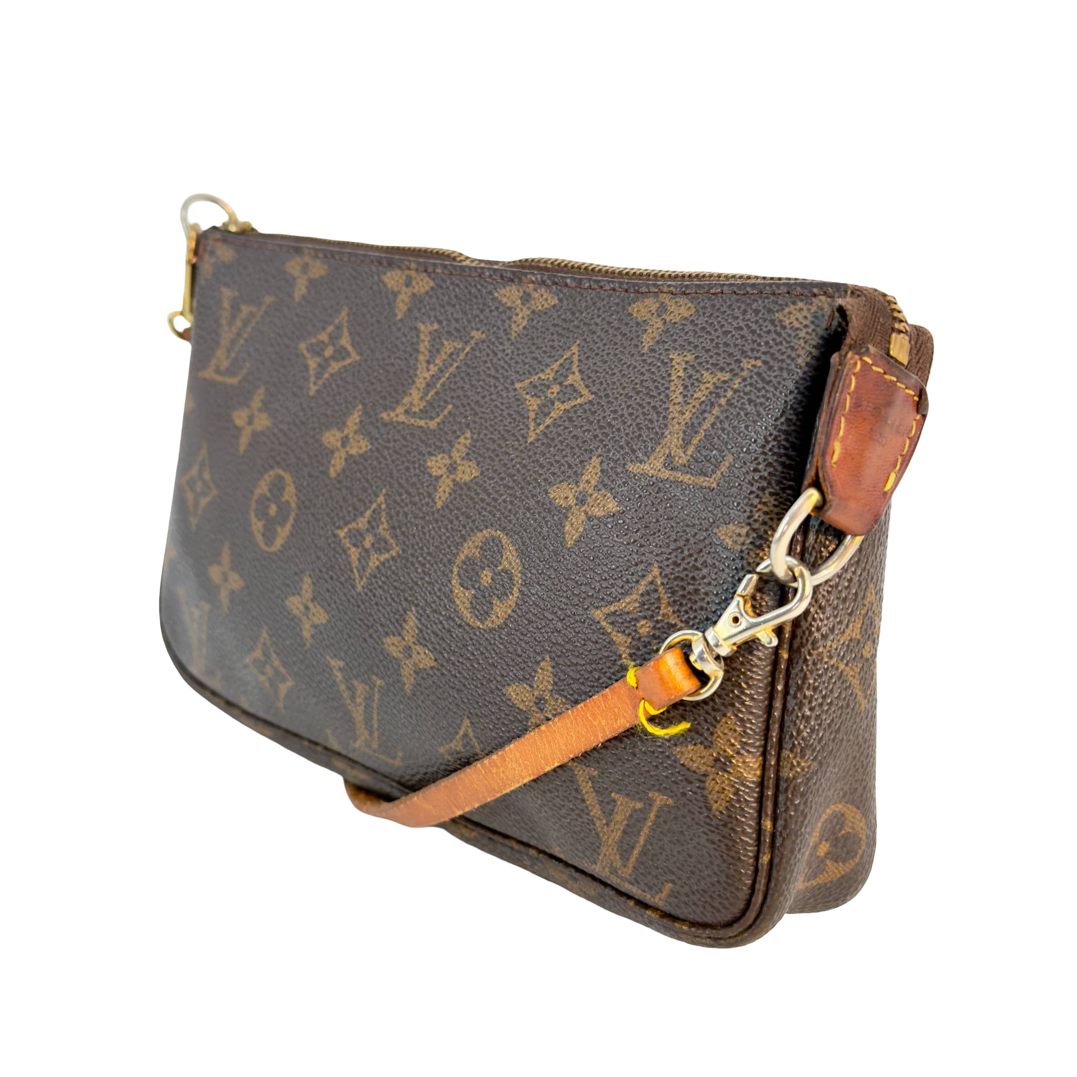 Louis Vuitton Pochette Accessoires Braun Monogram Canvas