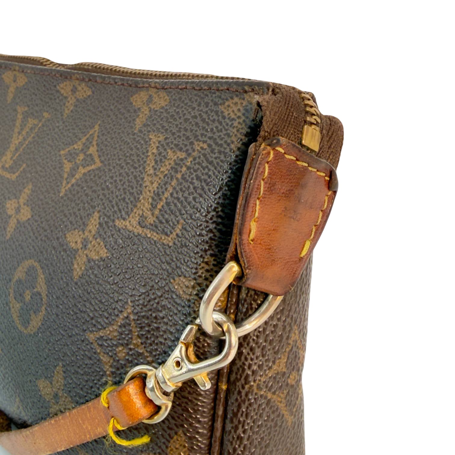 Louis Vuitton Pochette Accessoires Braun Monogram Canvas
