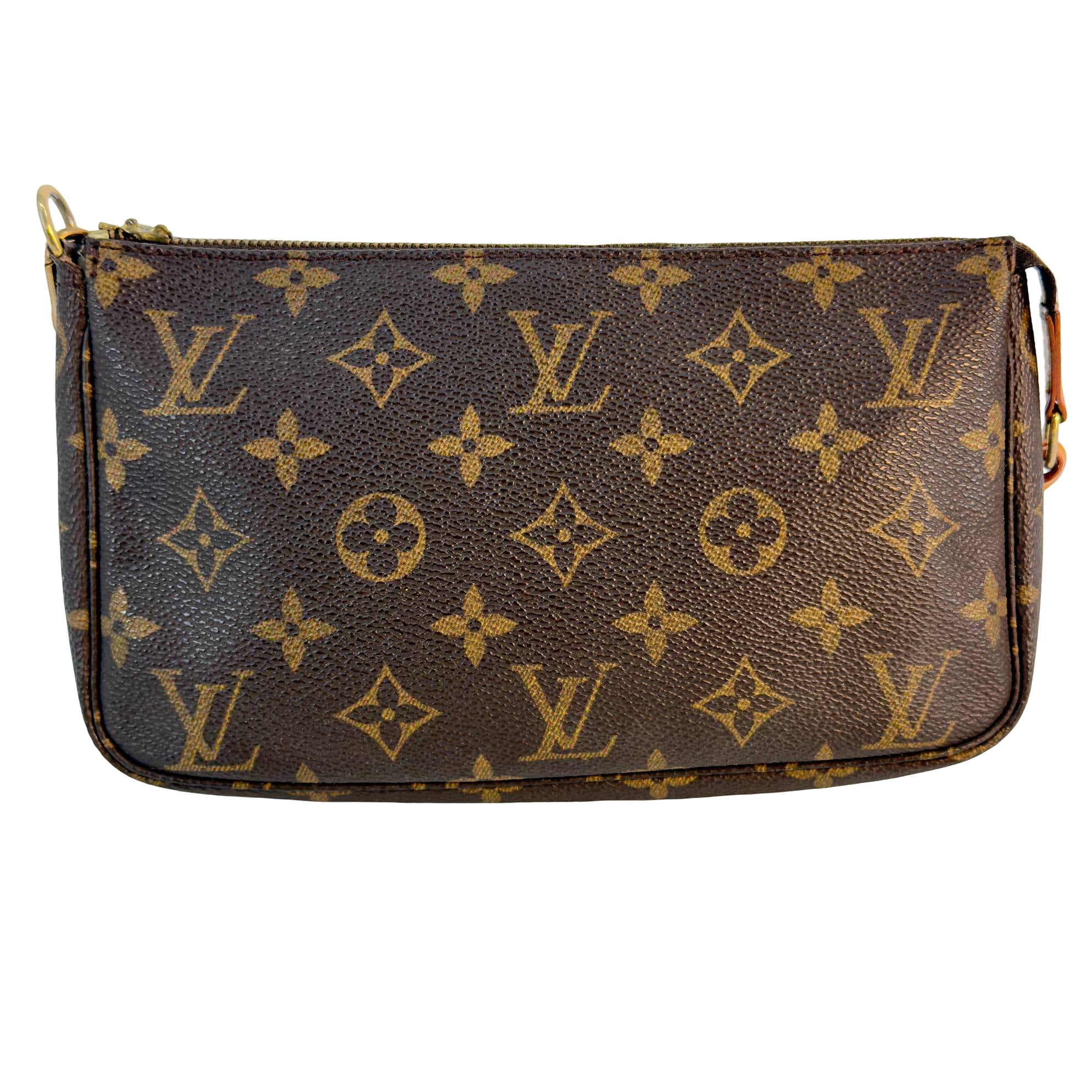 Louis Vuitton Pochette Accessoires Braun Monogram Canvas