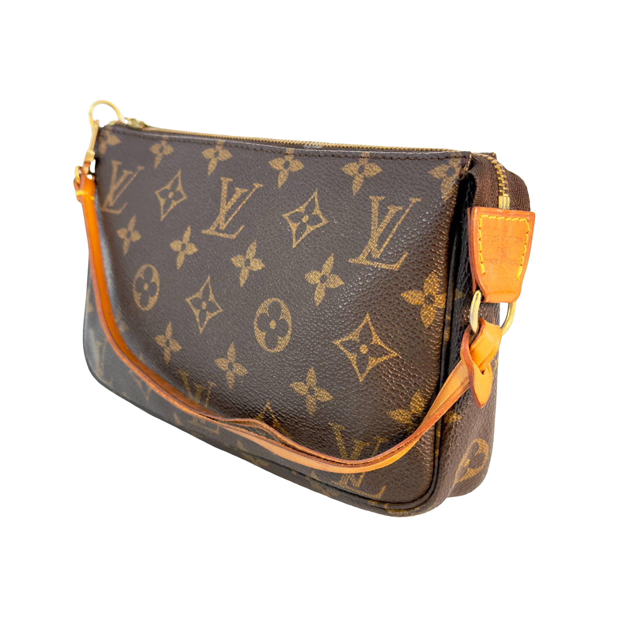 Louis Vuitton Pochette Accessoires Braun Monogram Canvas