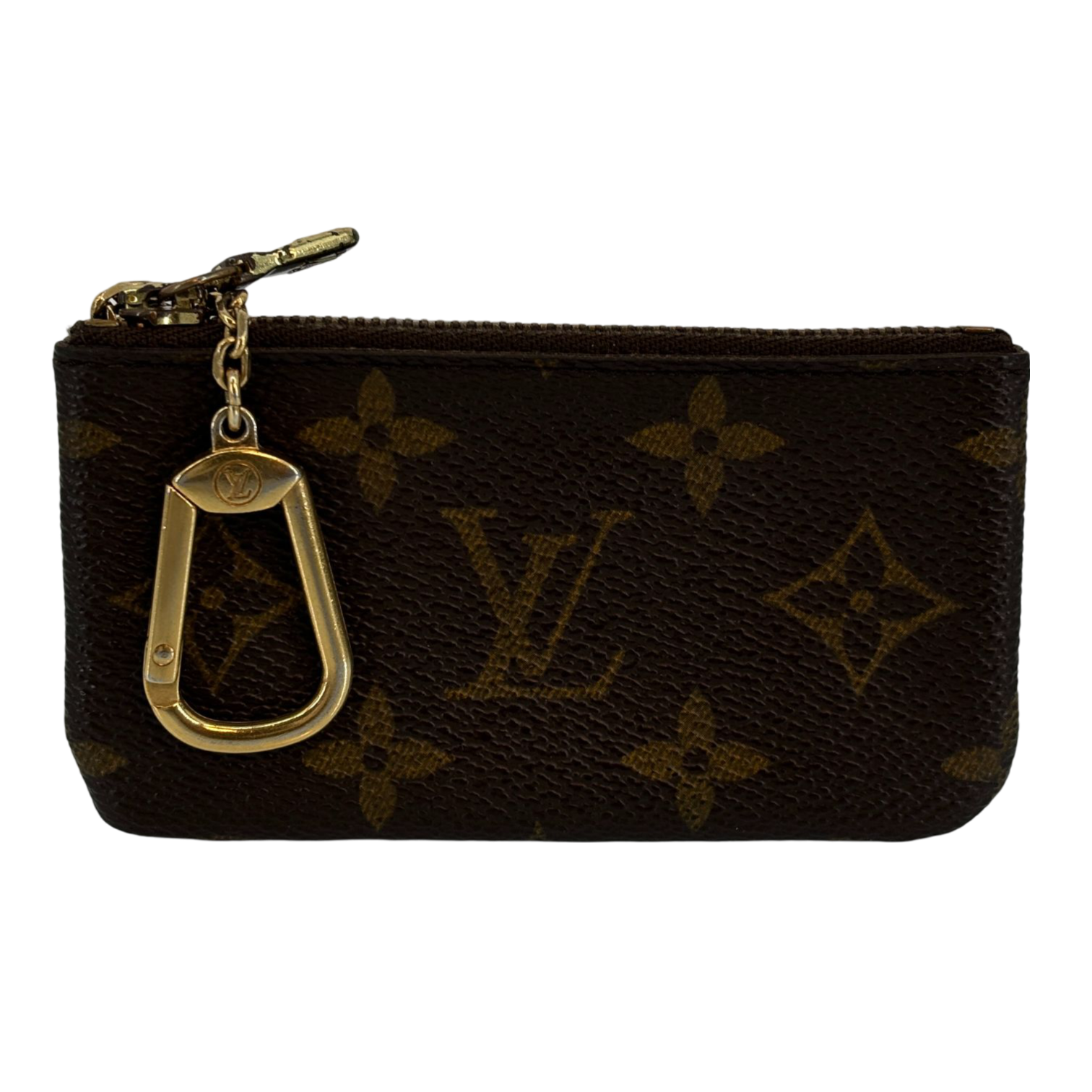 Louis Vuitton Pochette Cles Key Pouch Monogram Canvas