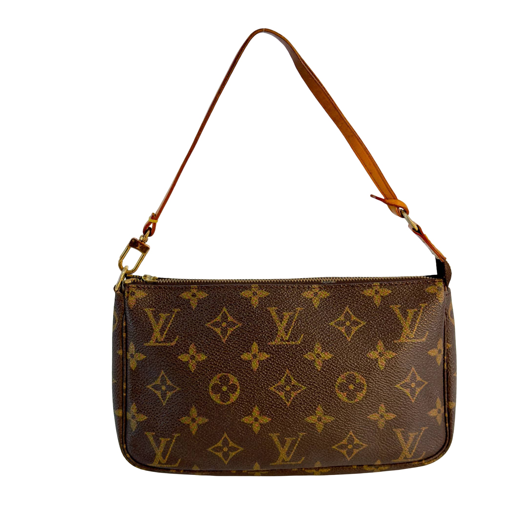Louis Vuitton Pochette Accessoires Braun Monogram Canvas