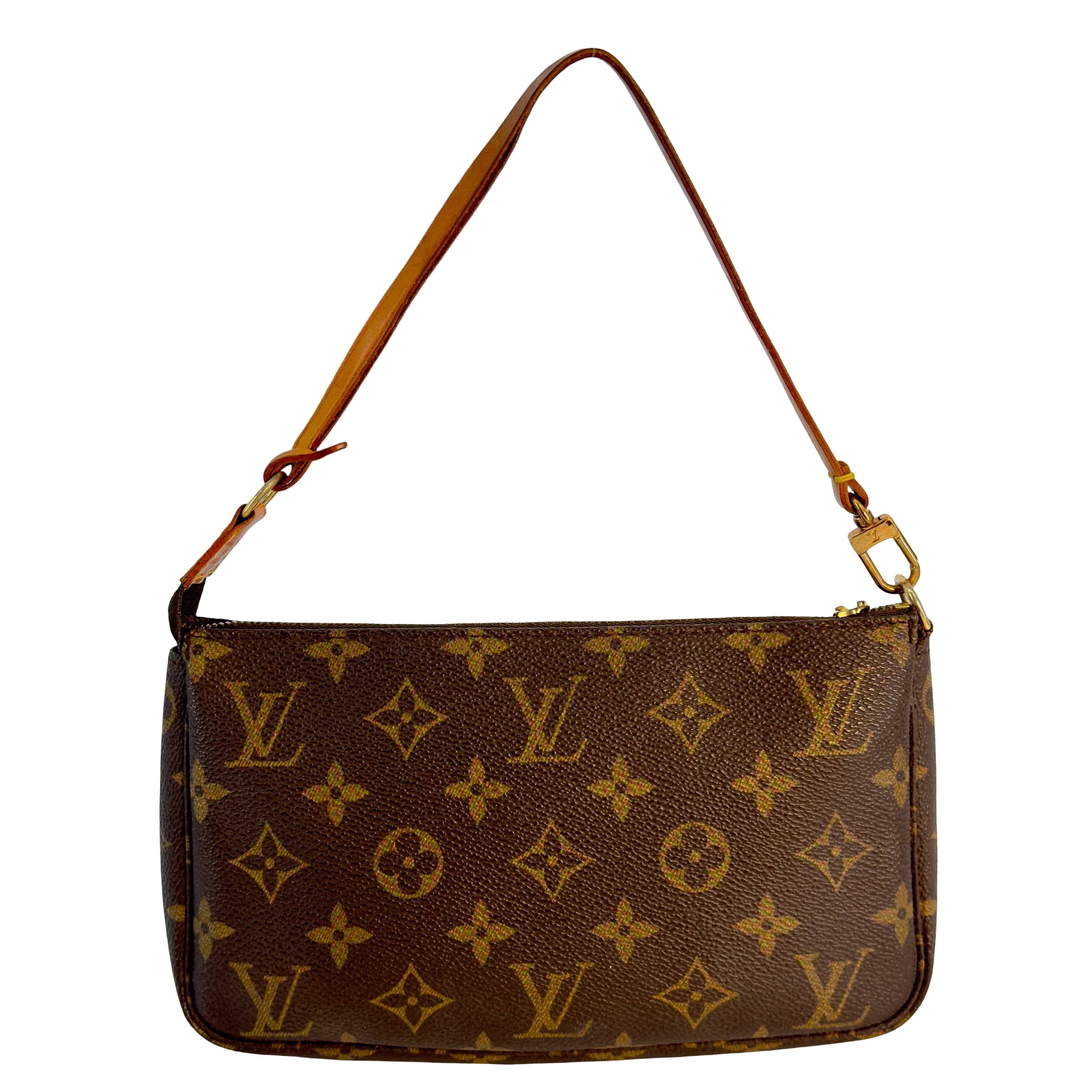 Louis Vuitton Pochette Accessoires Braun Monogram Canvas