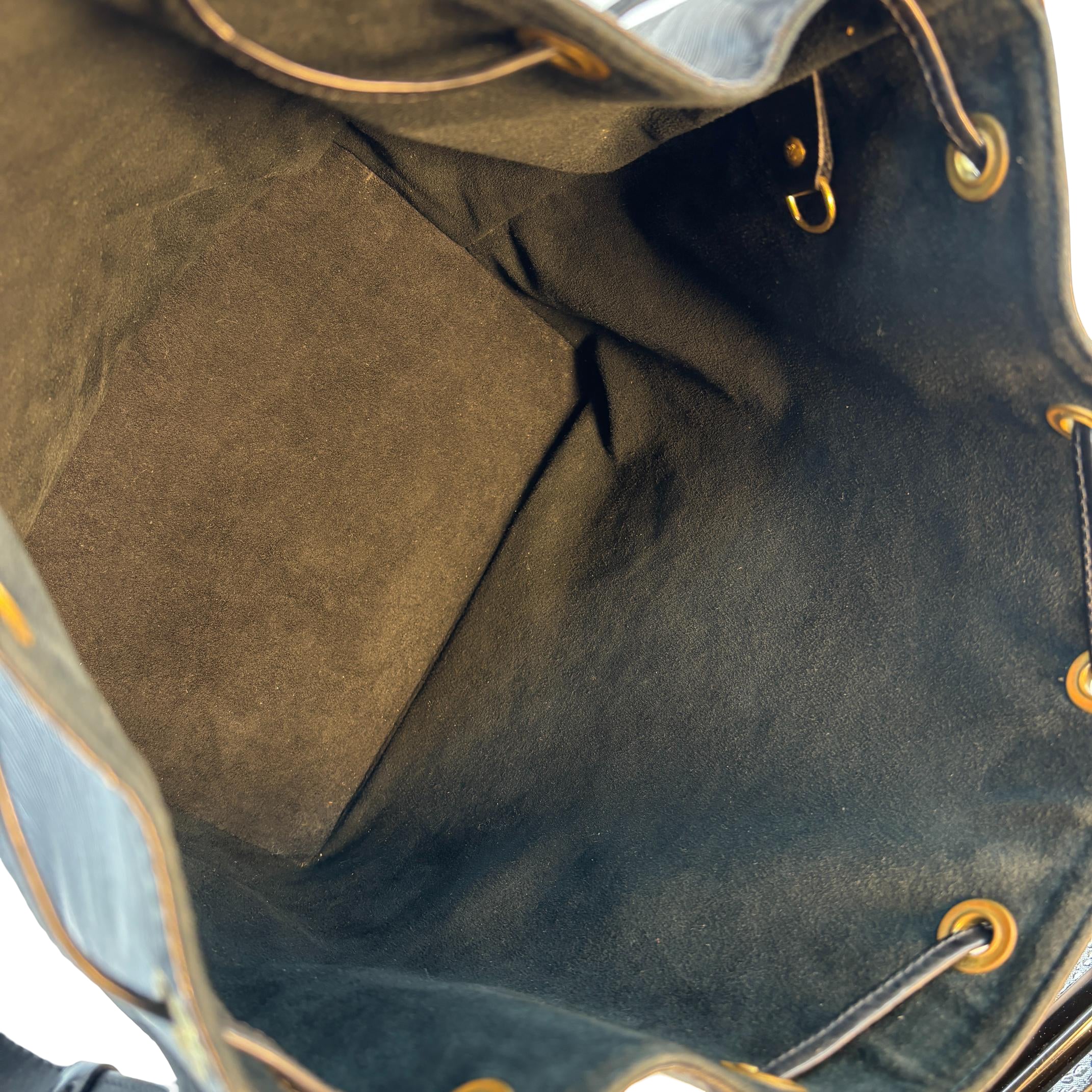 Louis Vuitton Sac Noé Petit Black Epi Leather