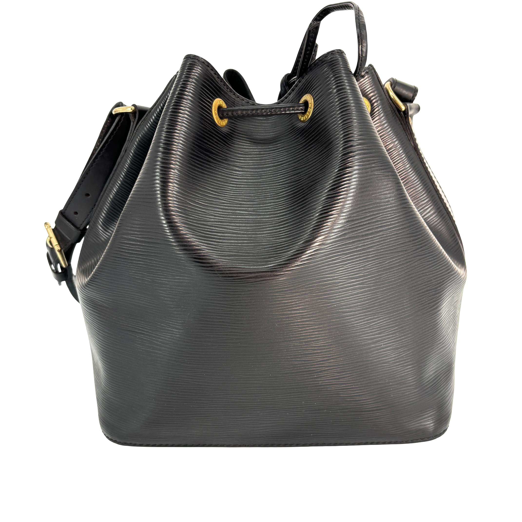 Louis Vuitton Sac Noé Petit Black Epi Leather