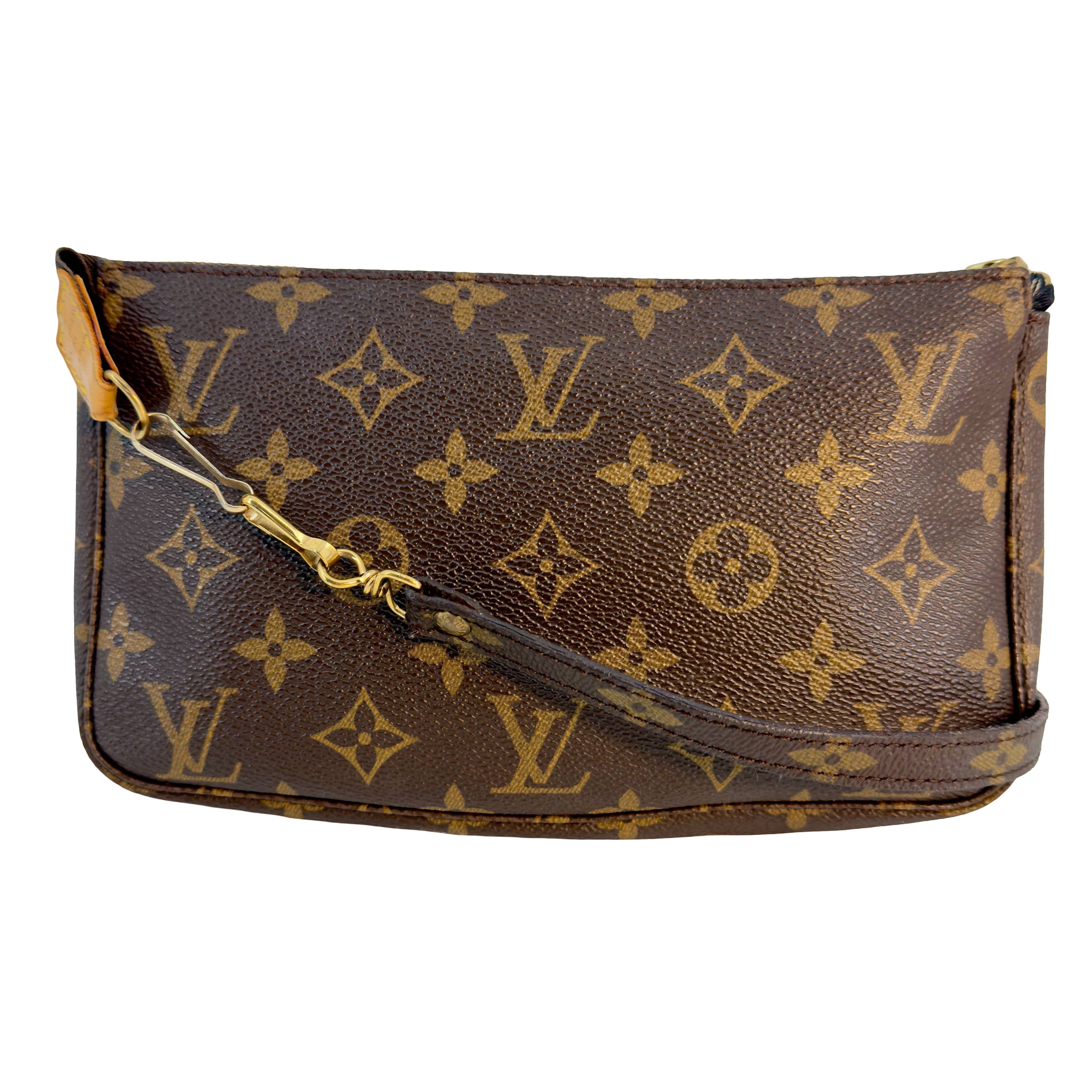 Louis Vuitton Pochette Accessoires Braun Monogram Canvas
