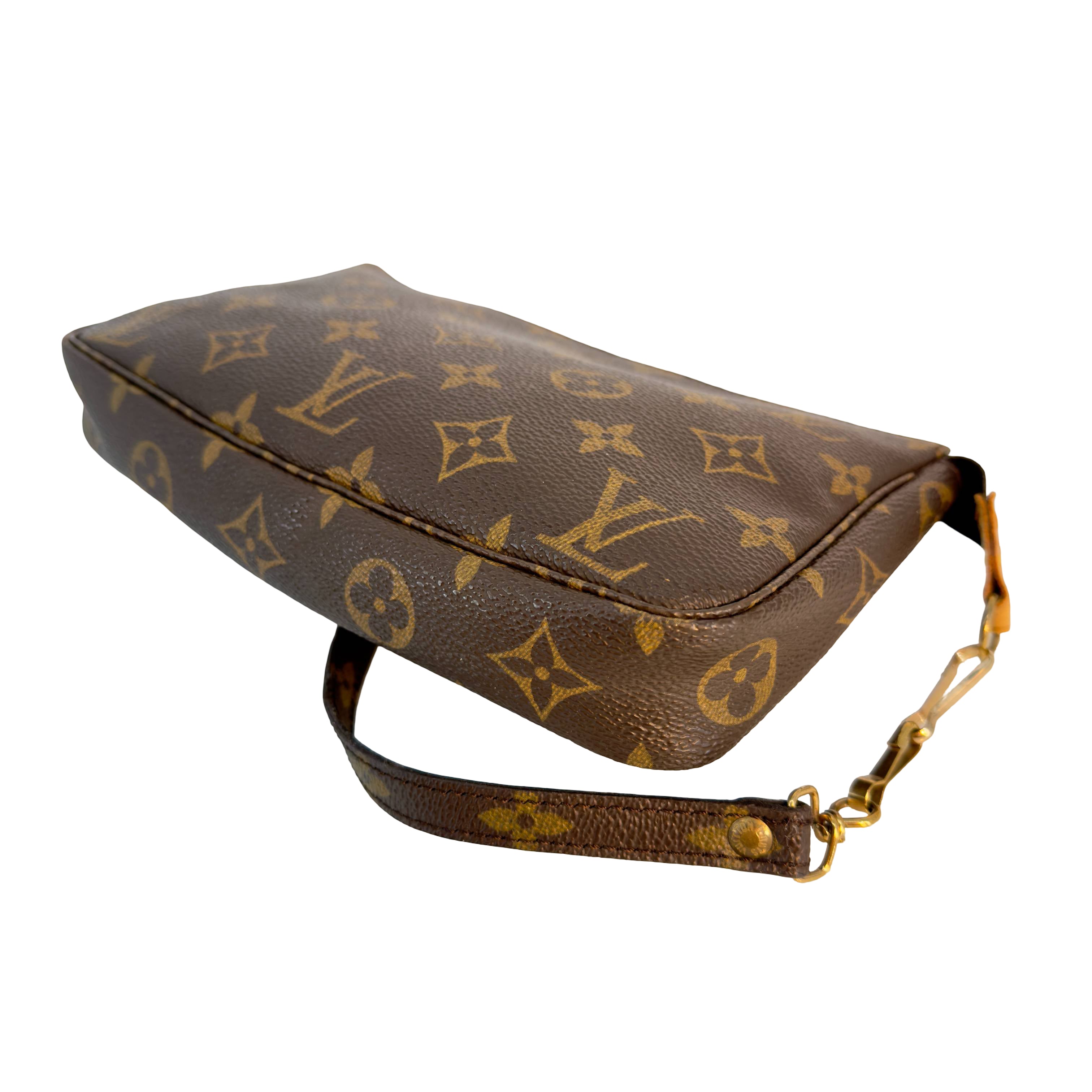 Louis Vuitton Pochette Accessoires Braun Monogram Canvas