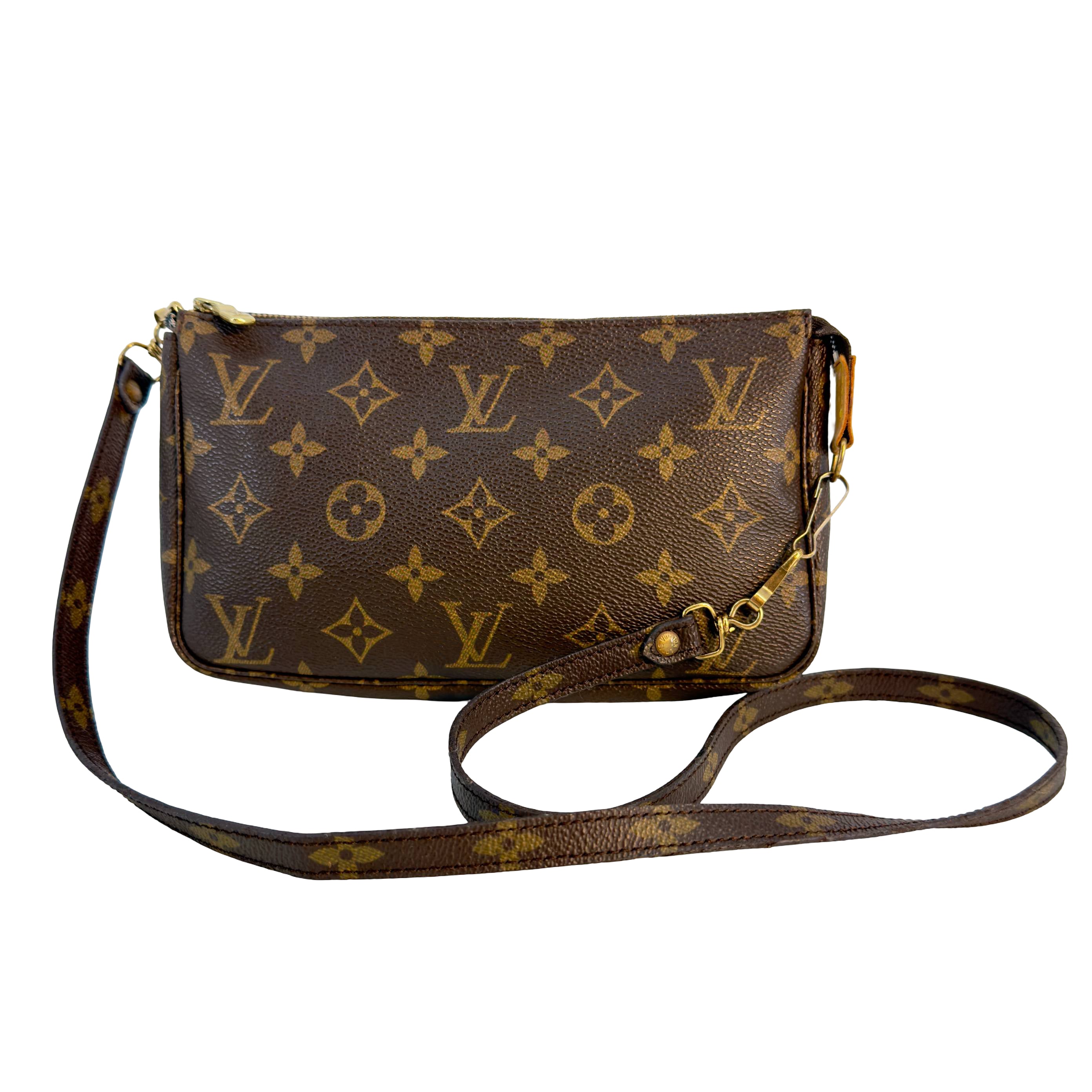 Louis Vuitton Pochette Accessoires Braun Monogram Canvas