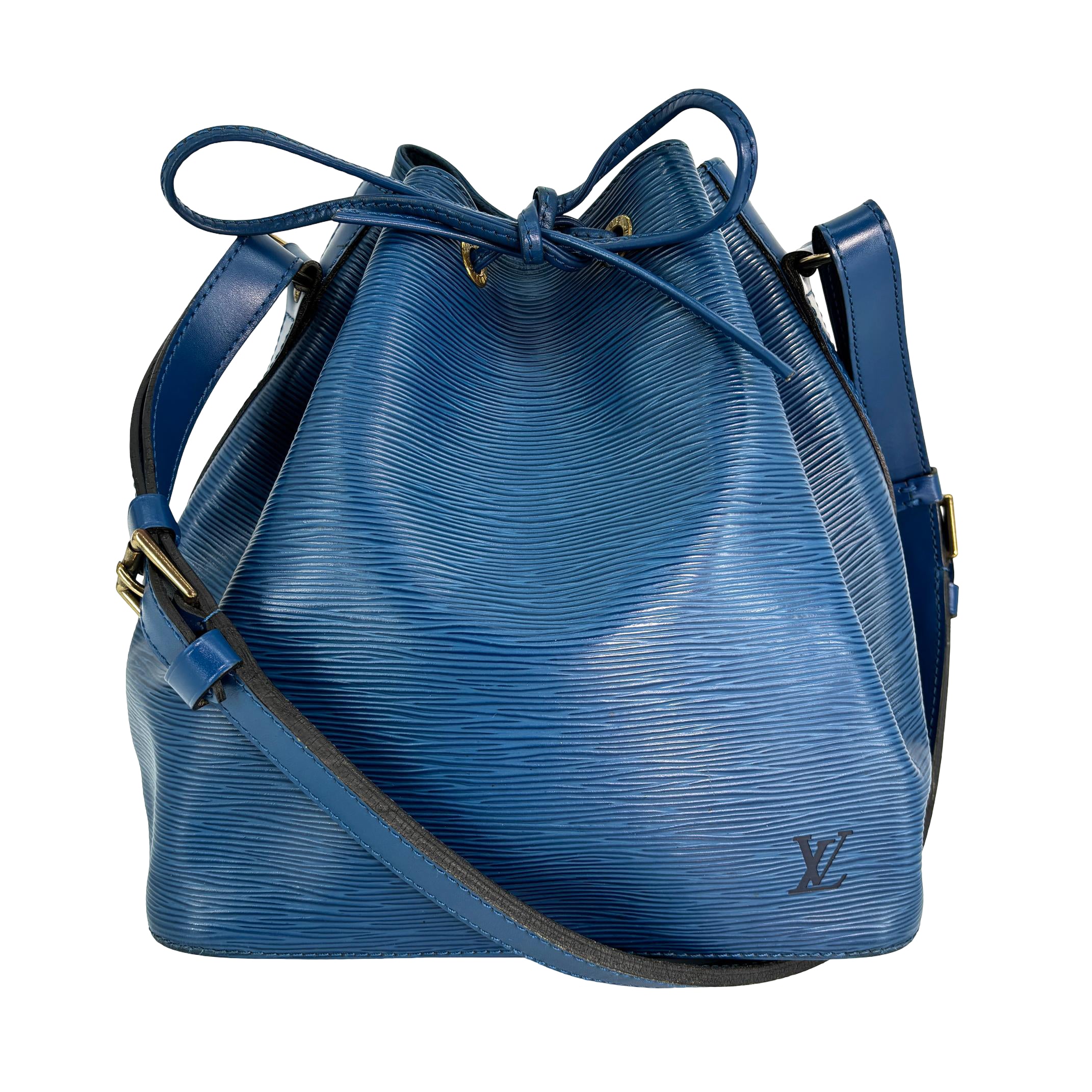 Louis Vuitton Sac Noé Petit Blue Epi Leather