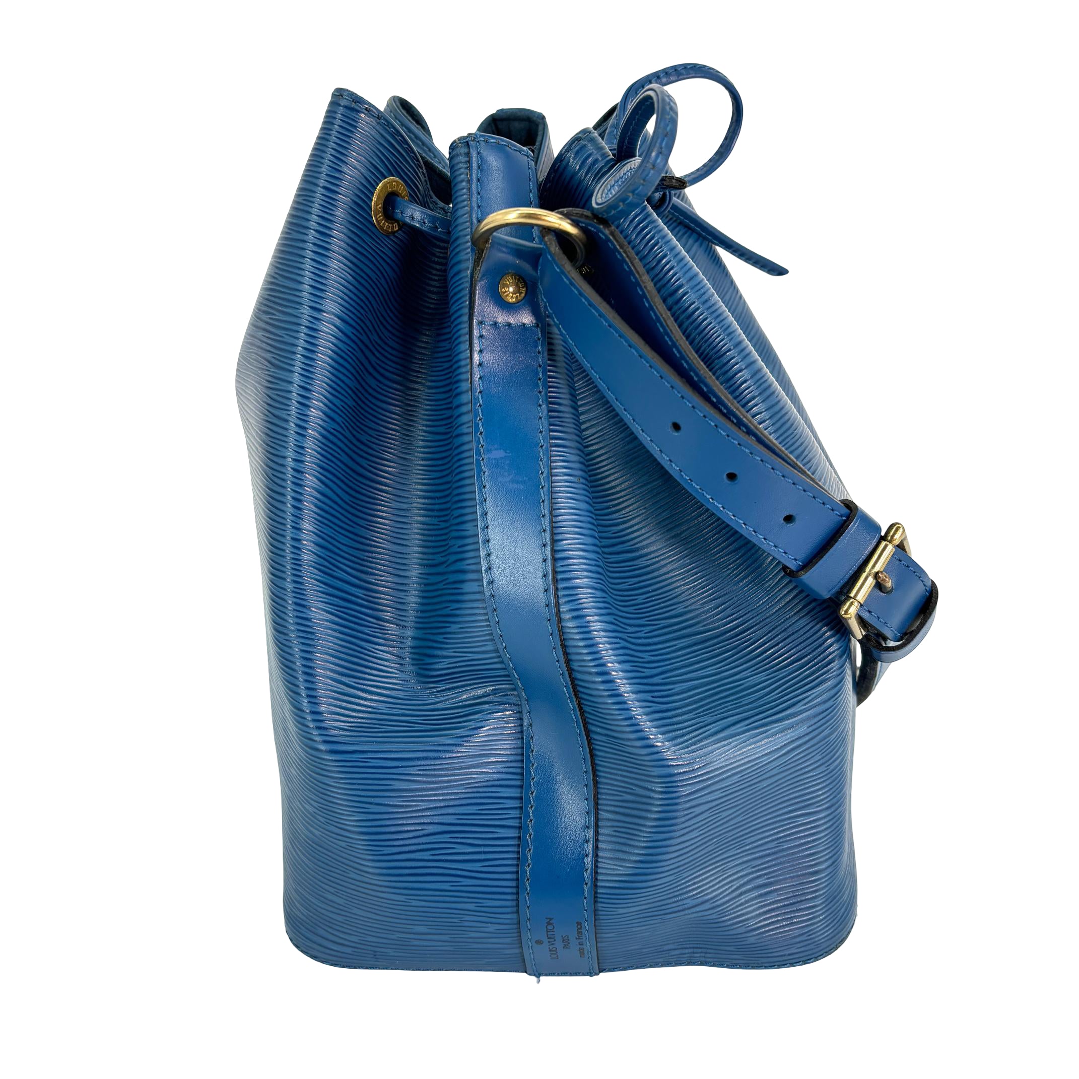 Louis Vuitton Sac Noé Petit Blue Epi Leather