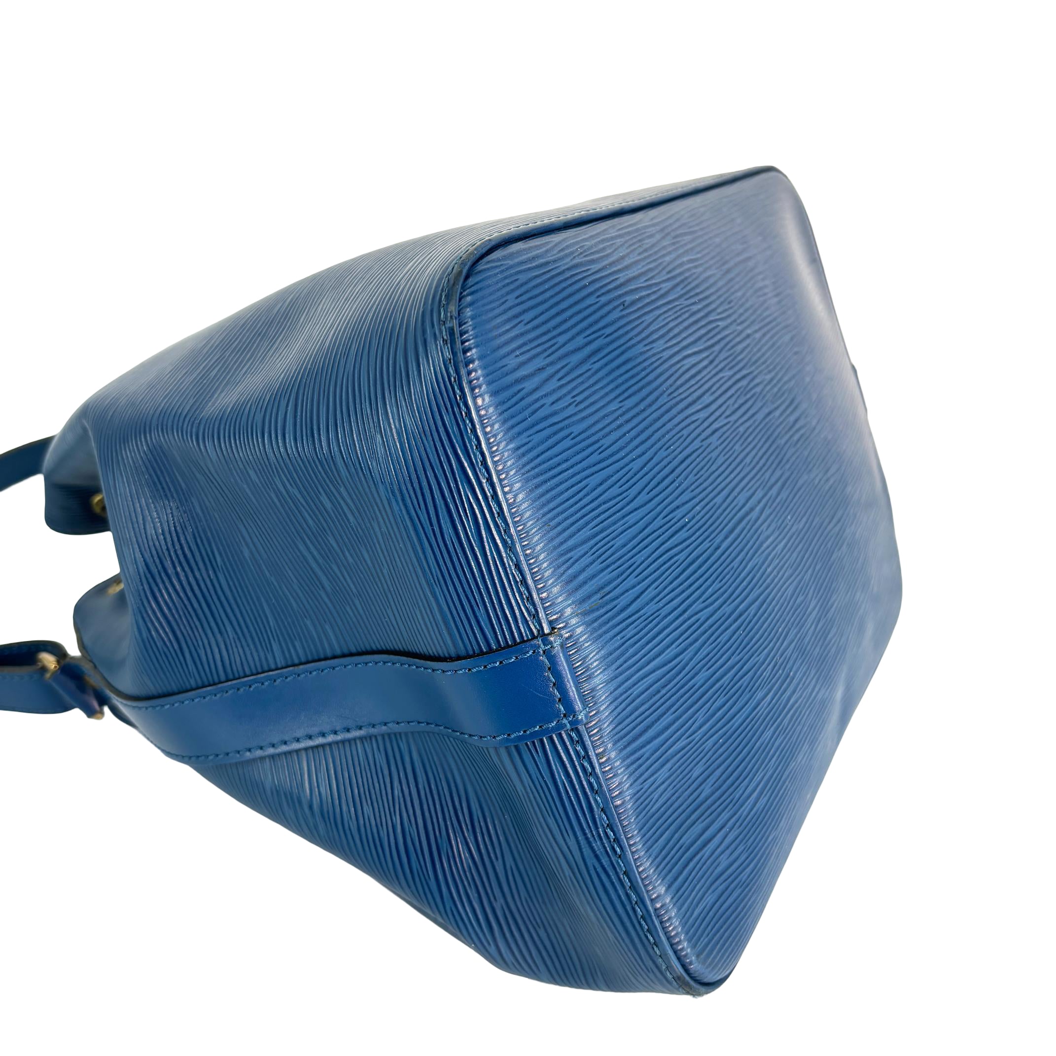 Louis Vuitton Sac Noé Petit Blue Epi Leather