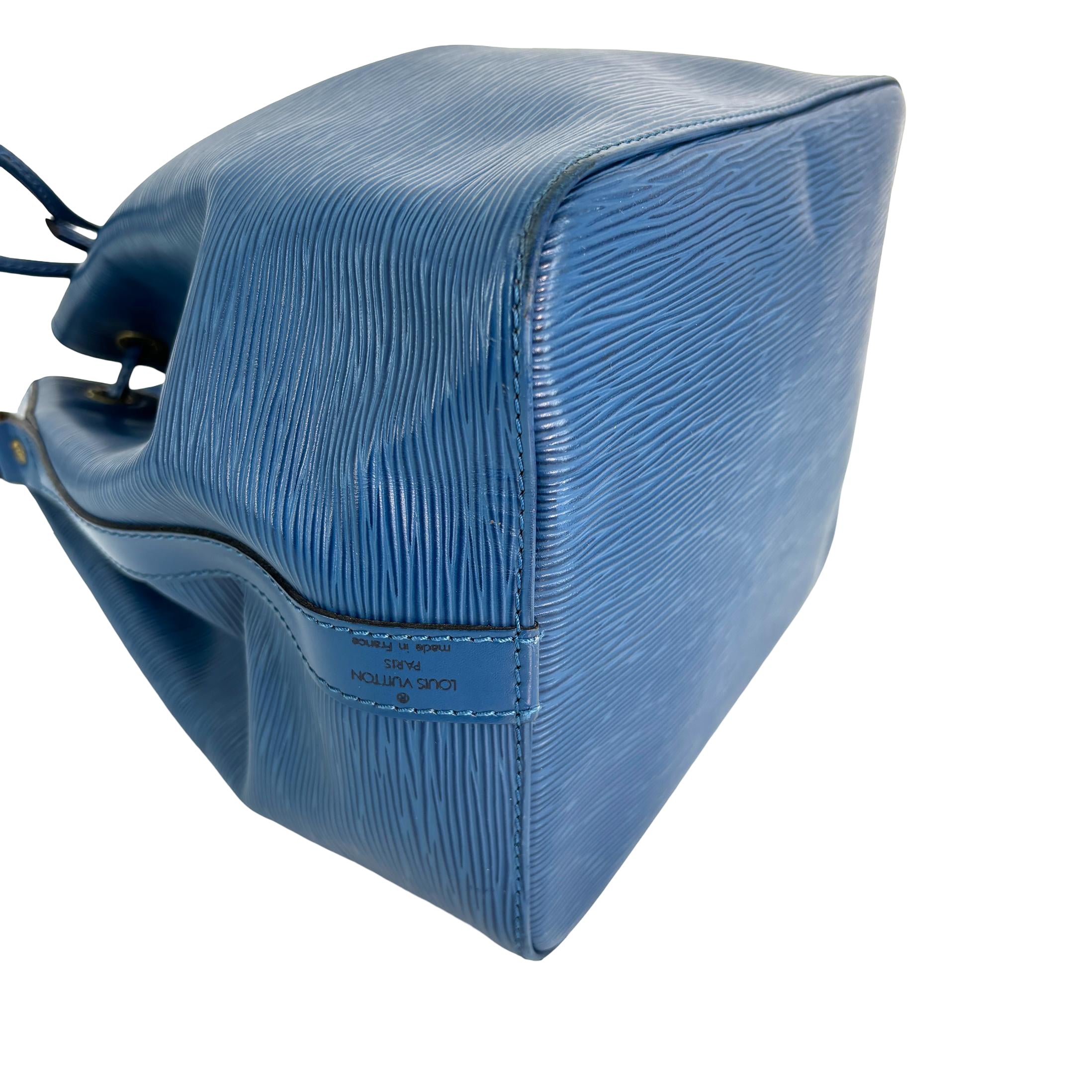 Louis Vuitton Sac Noé Petit Blue Epi Leather