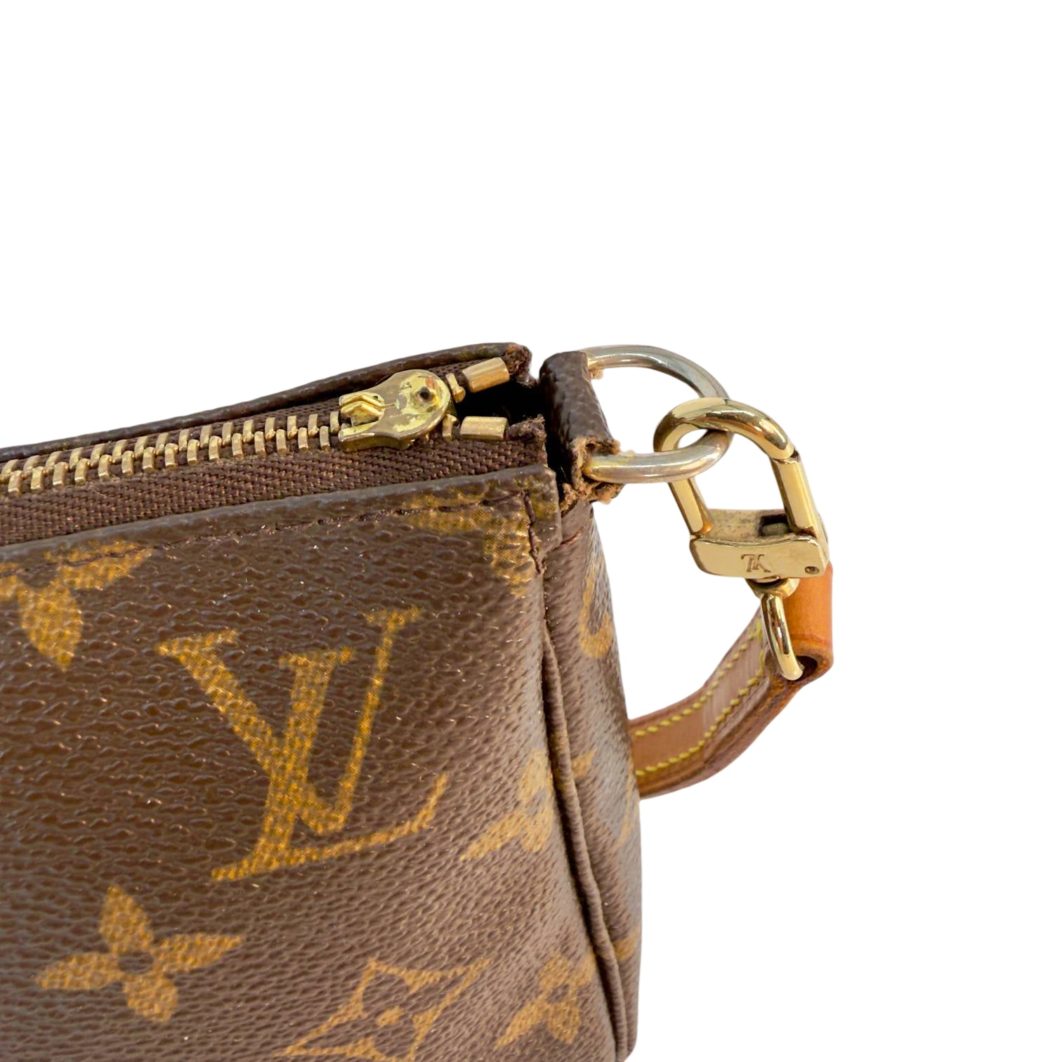 Louis Vuitton Pochette Accessoires Braun Monogram Canvas