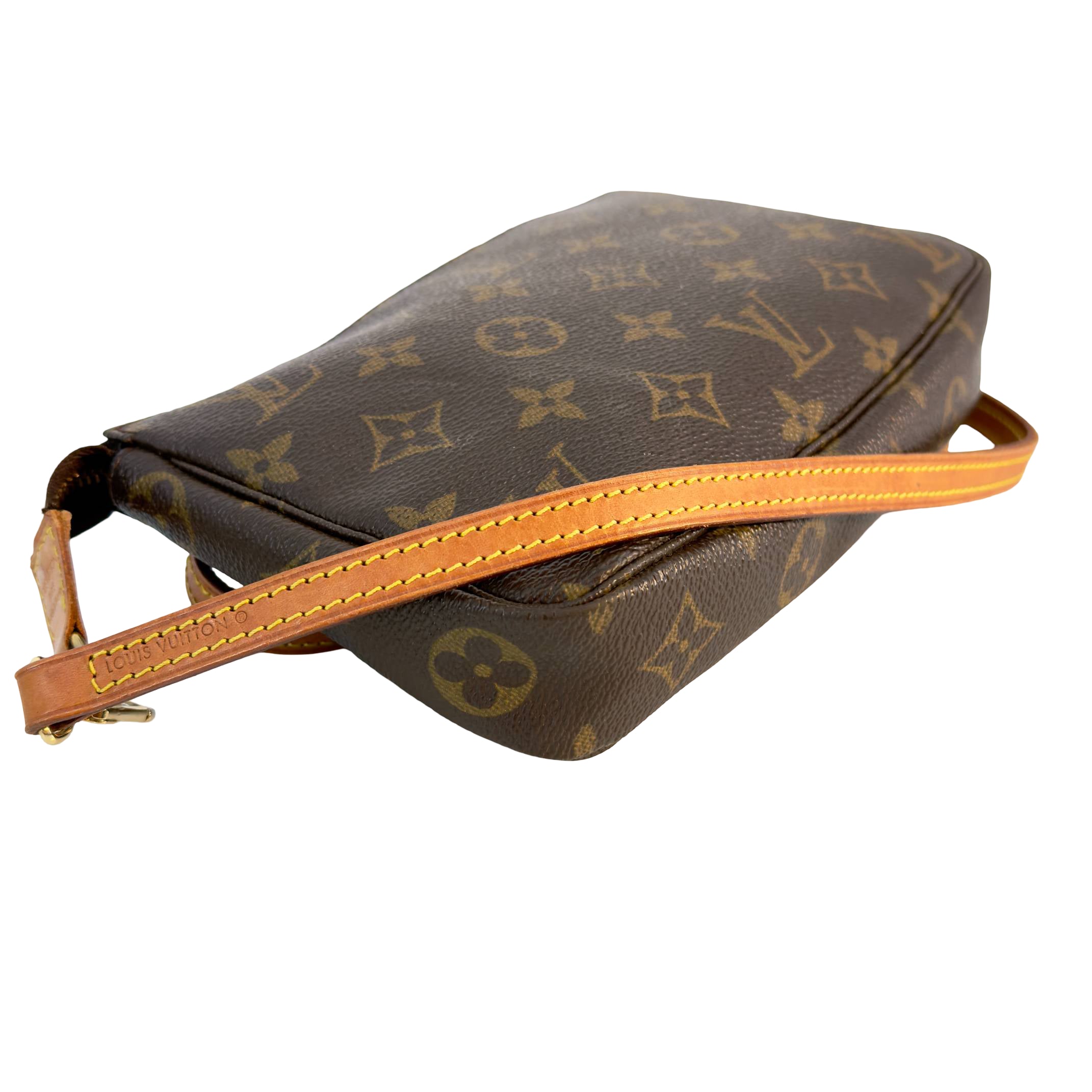 Louis Vuitton Pochette Accessoires Braun Monogram Canvas