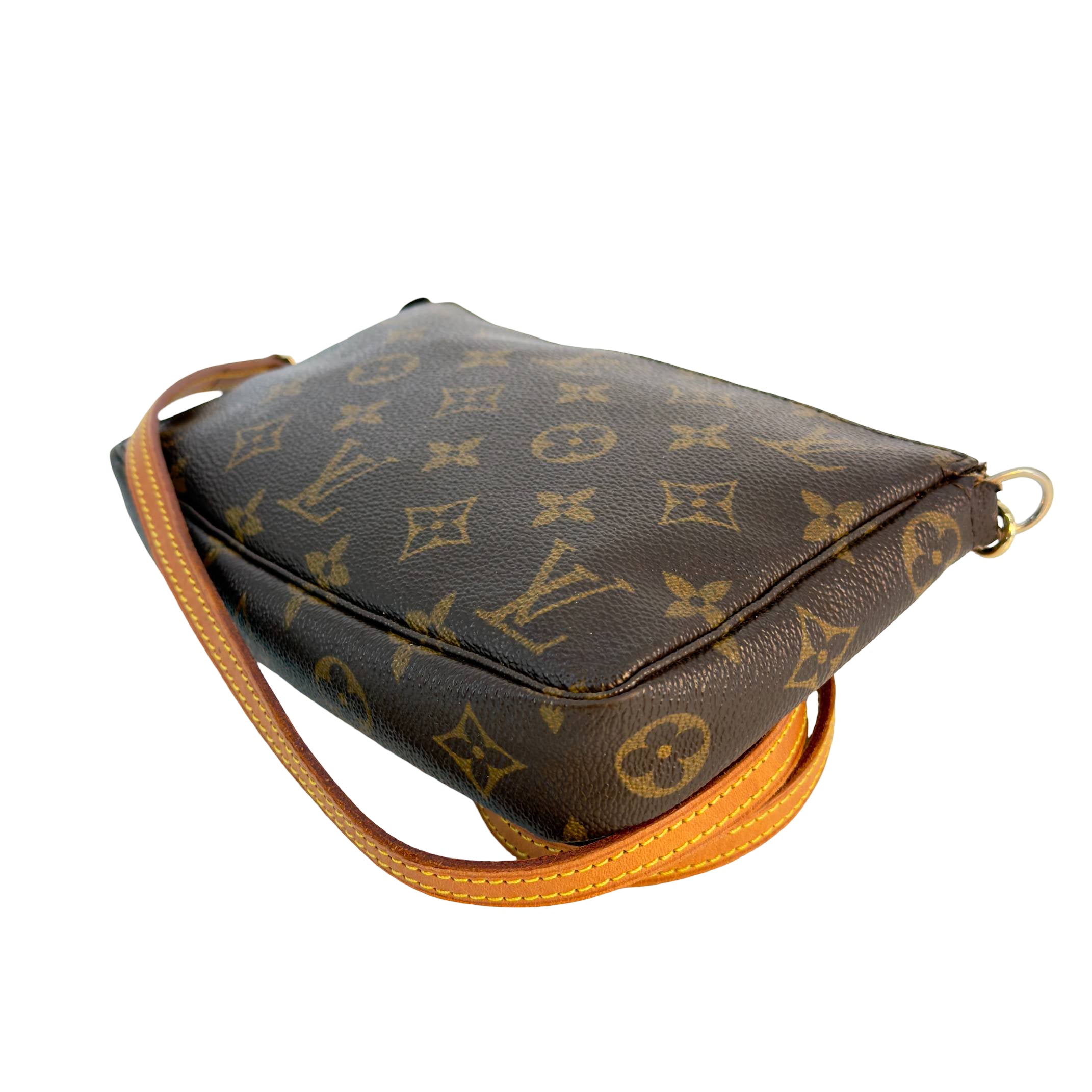 Louis Vuitton Pochette Accessoires Braun Monogram Canvas