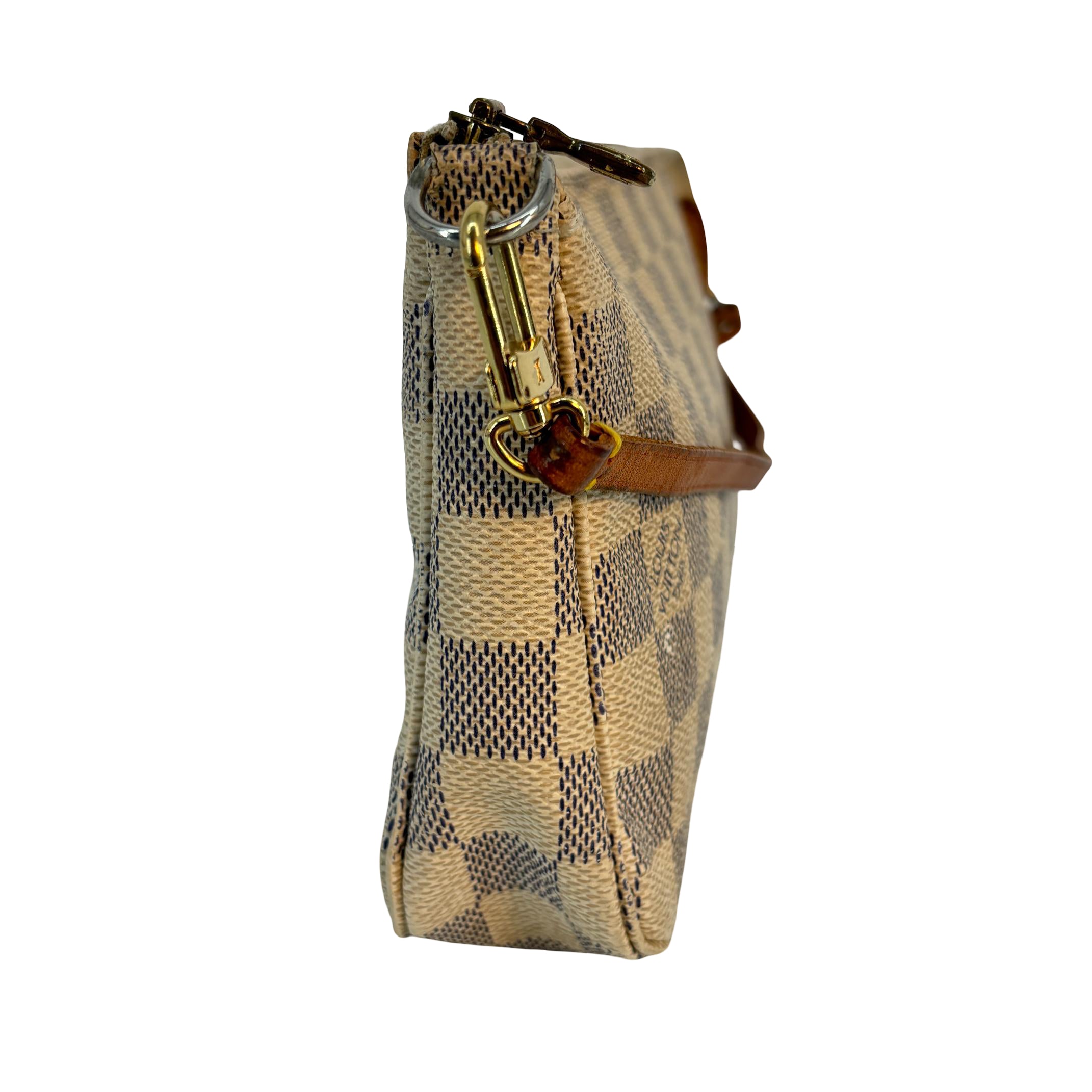 Louis Vuitton Pochette Accessoires Damier Azur Canvas