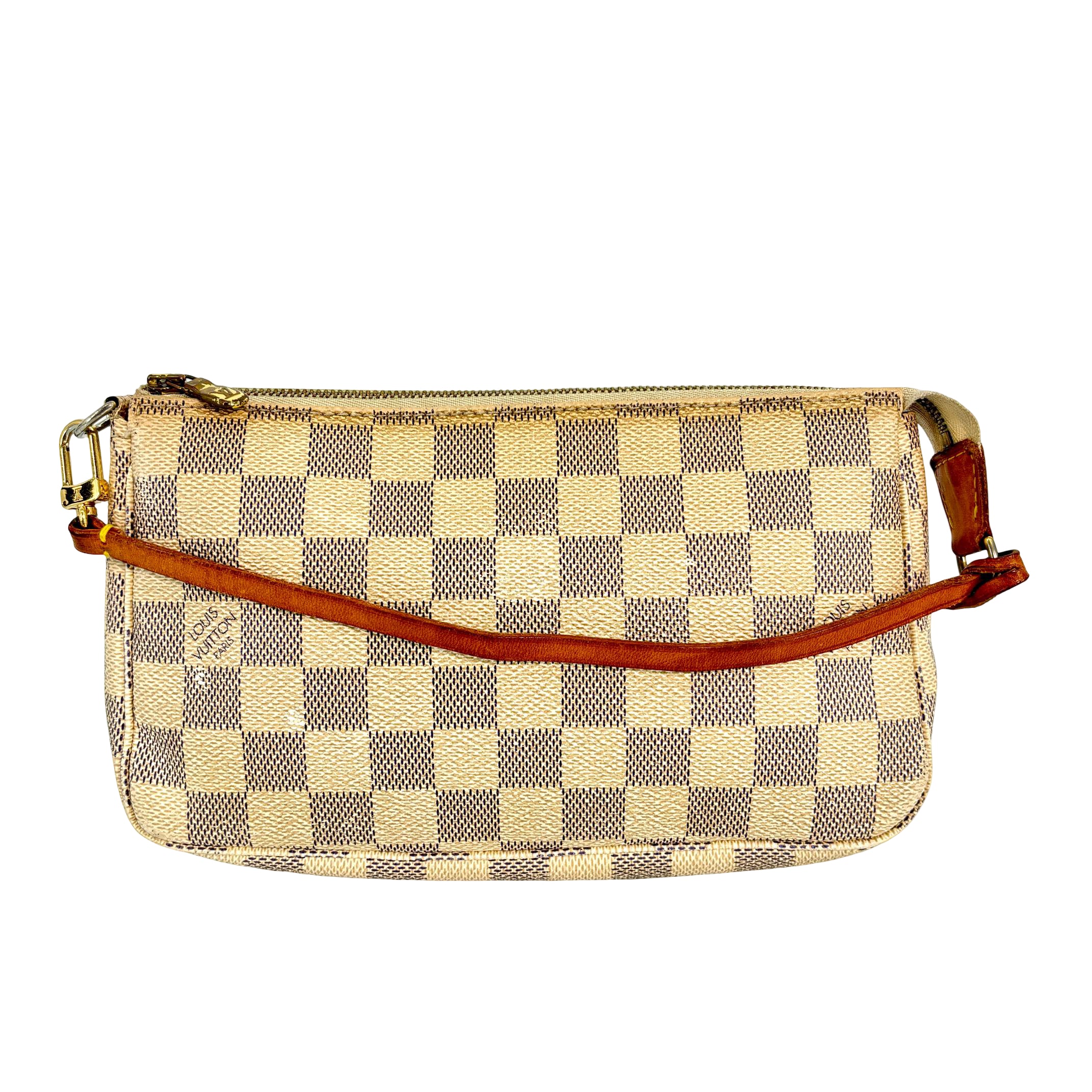 Louis Vuitton Pochette Accessoires Damier Azur Canvas