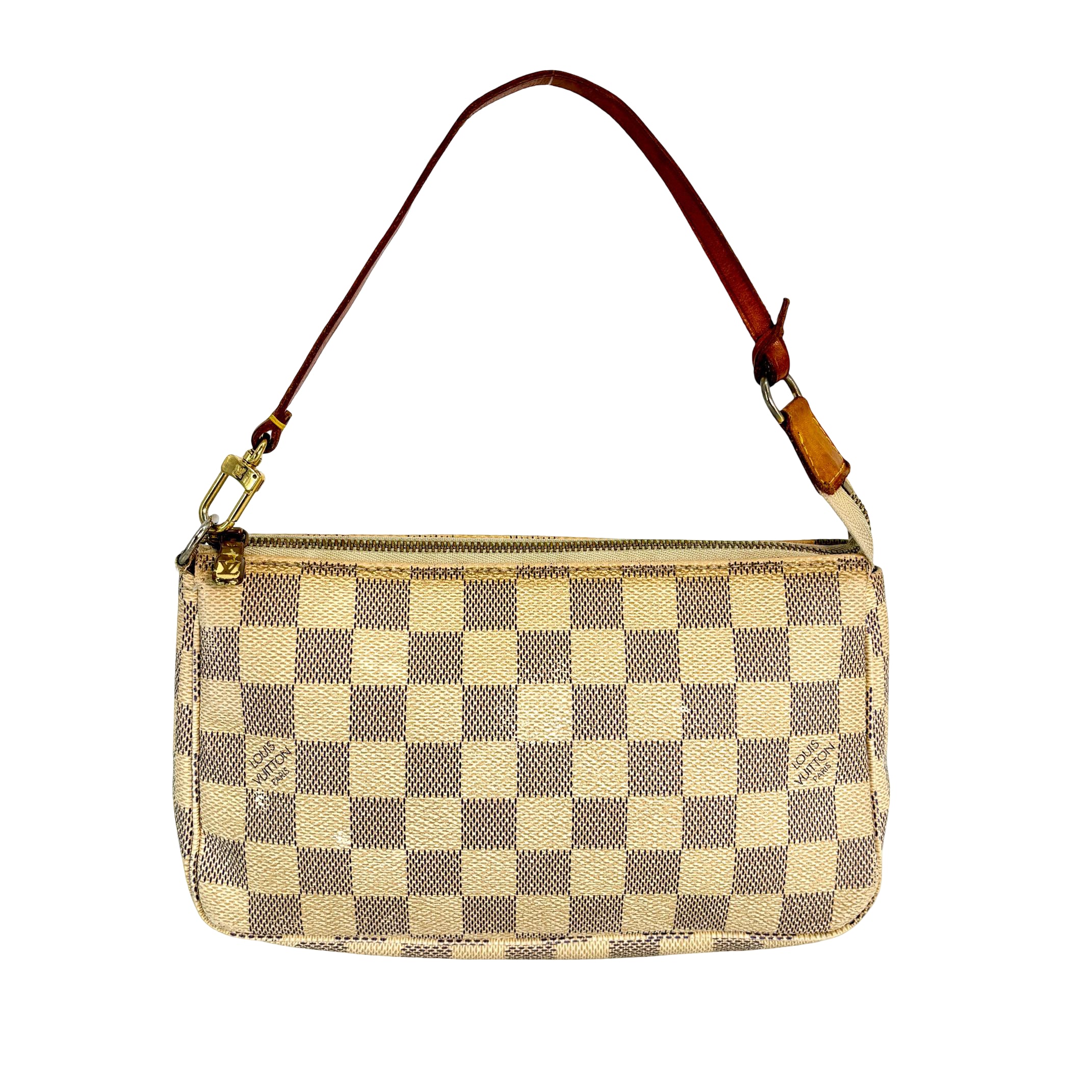 Louis Vuitton Pochette Accessoires Damier Azur Canvas