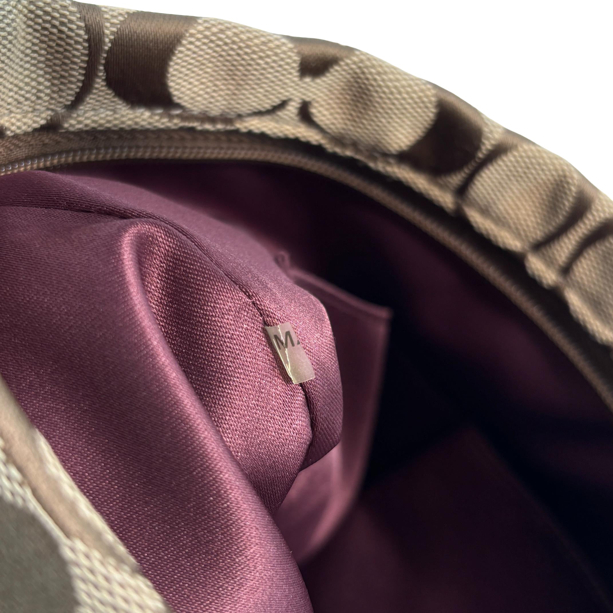 Coach Signature Shoulder / Hobo Bag