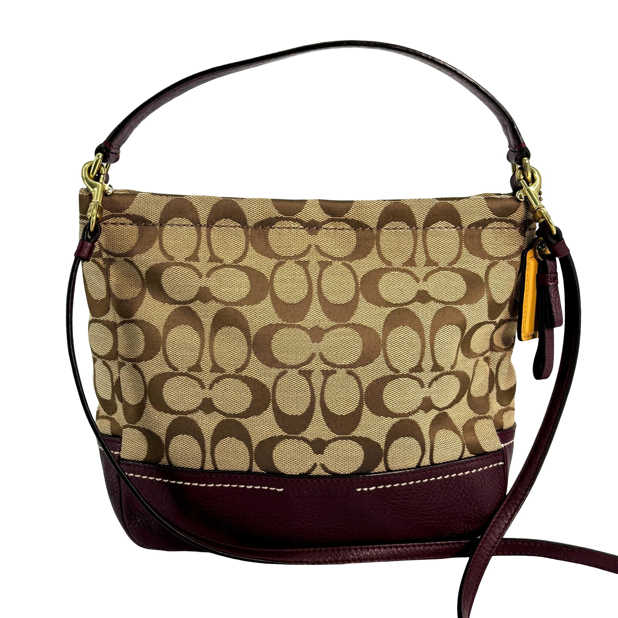 Coach Signature Shoulder / Hobo Bag