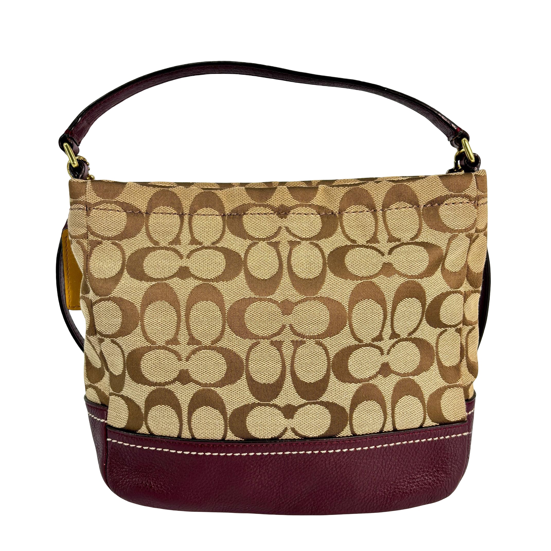 Coach Signature Shoulder / Hobo Bag