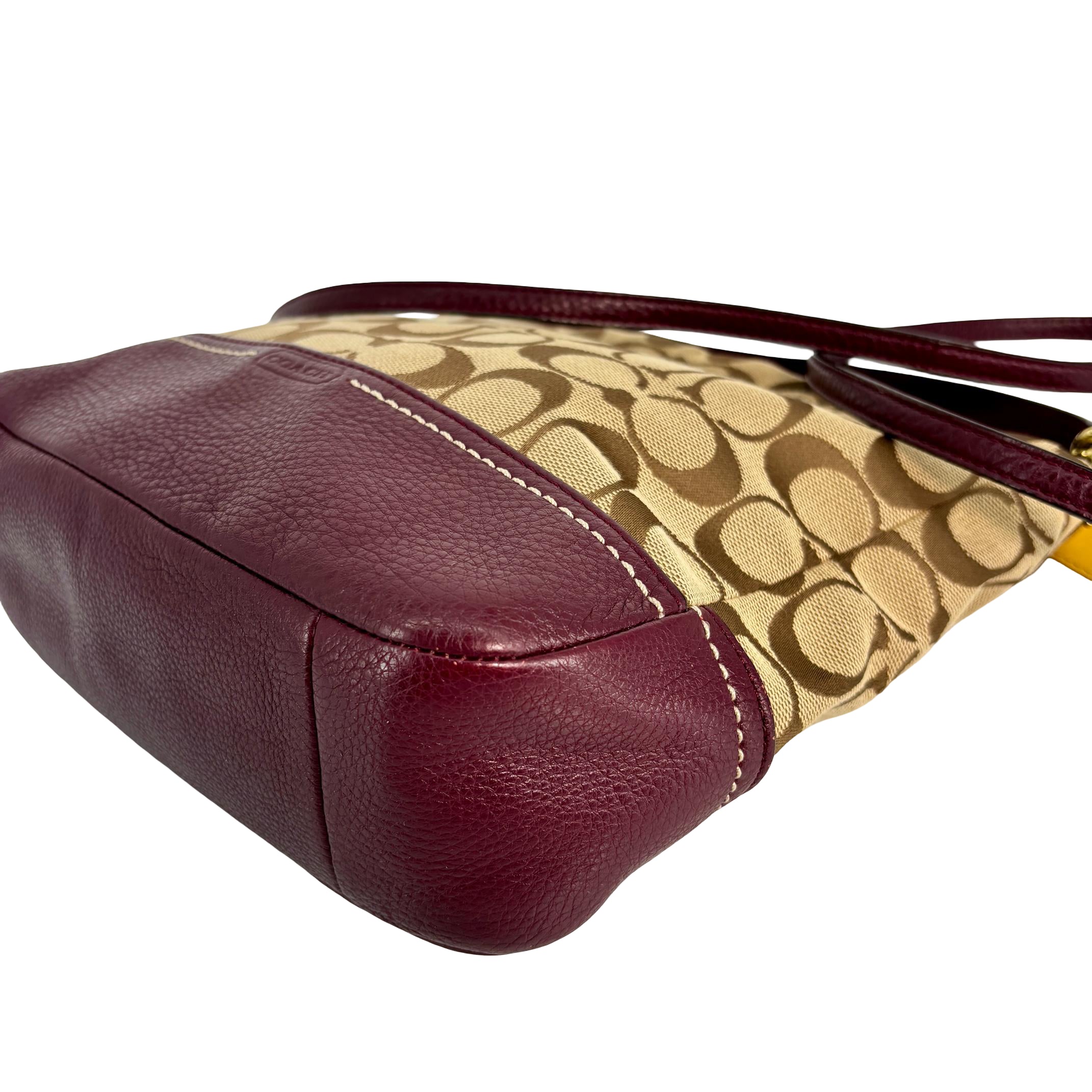 Coach Signature Shoulder / Hobo Bag