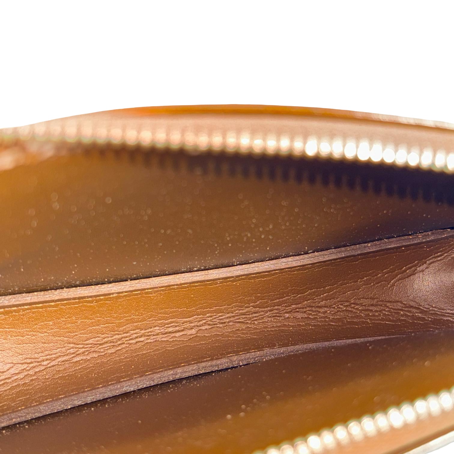 Louis Vuitton Pochette Lexington Brown Vernis Leather