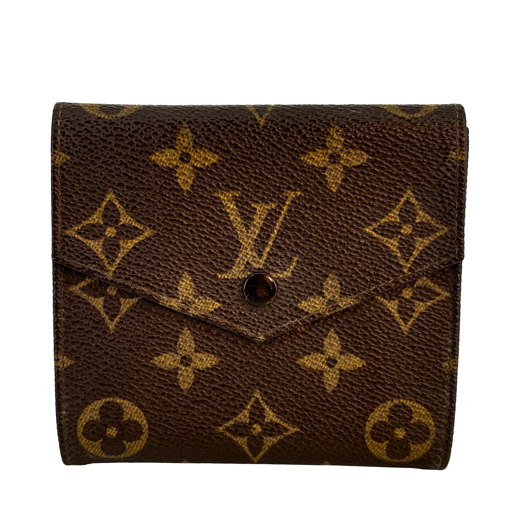 Louis Vuitton Elise Wallet Monogram Canvas