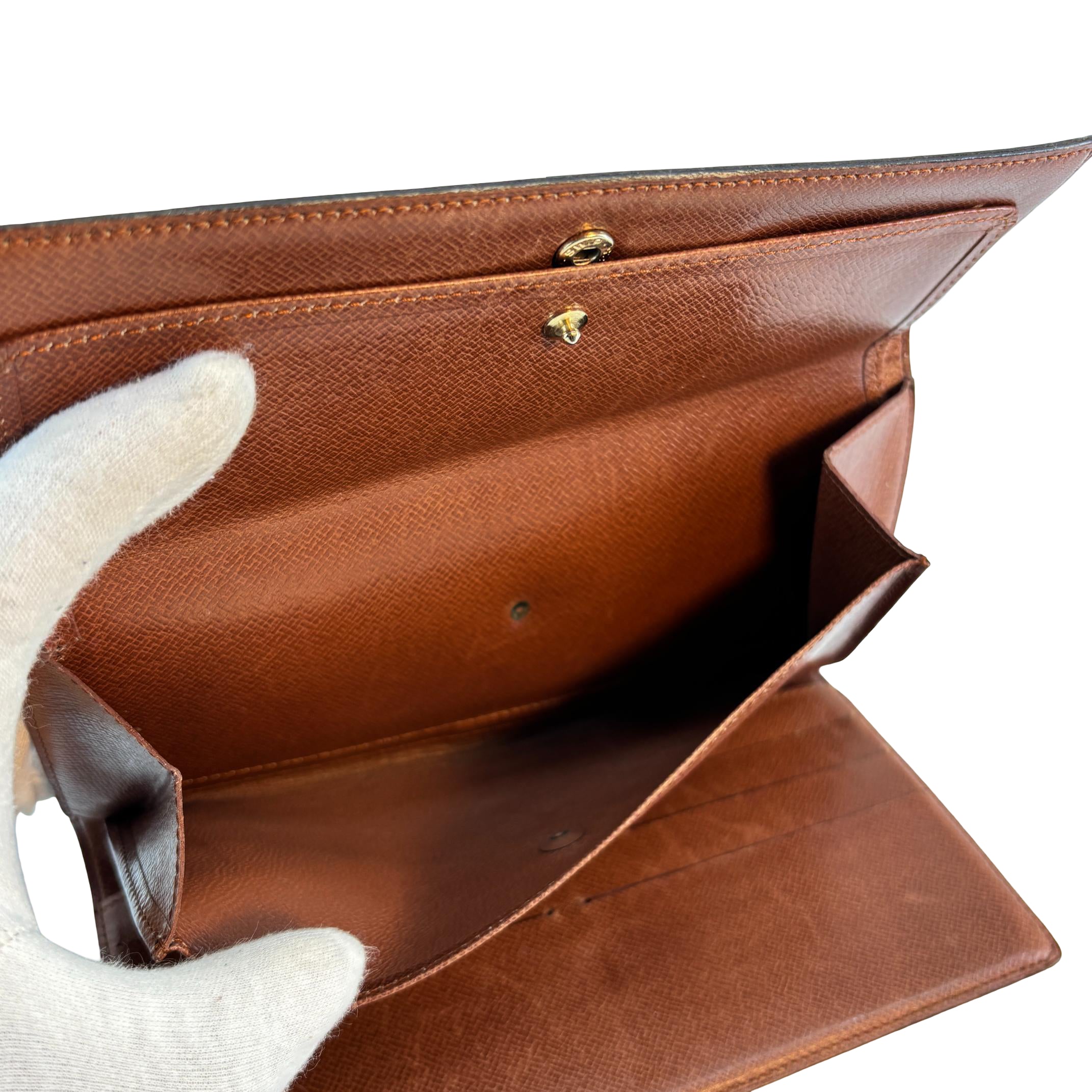 Louis Vuitton Porte Tresor International Wallet Monogram Canvas