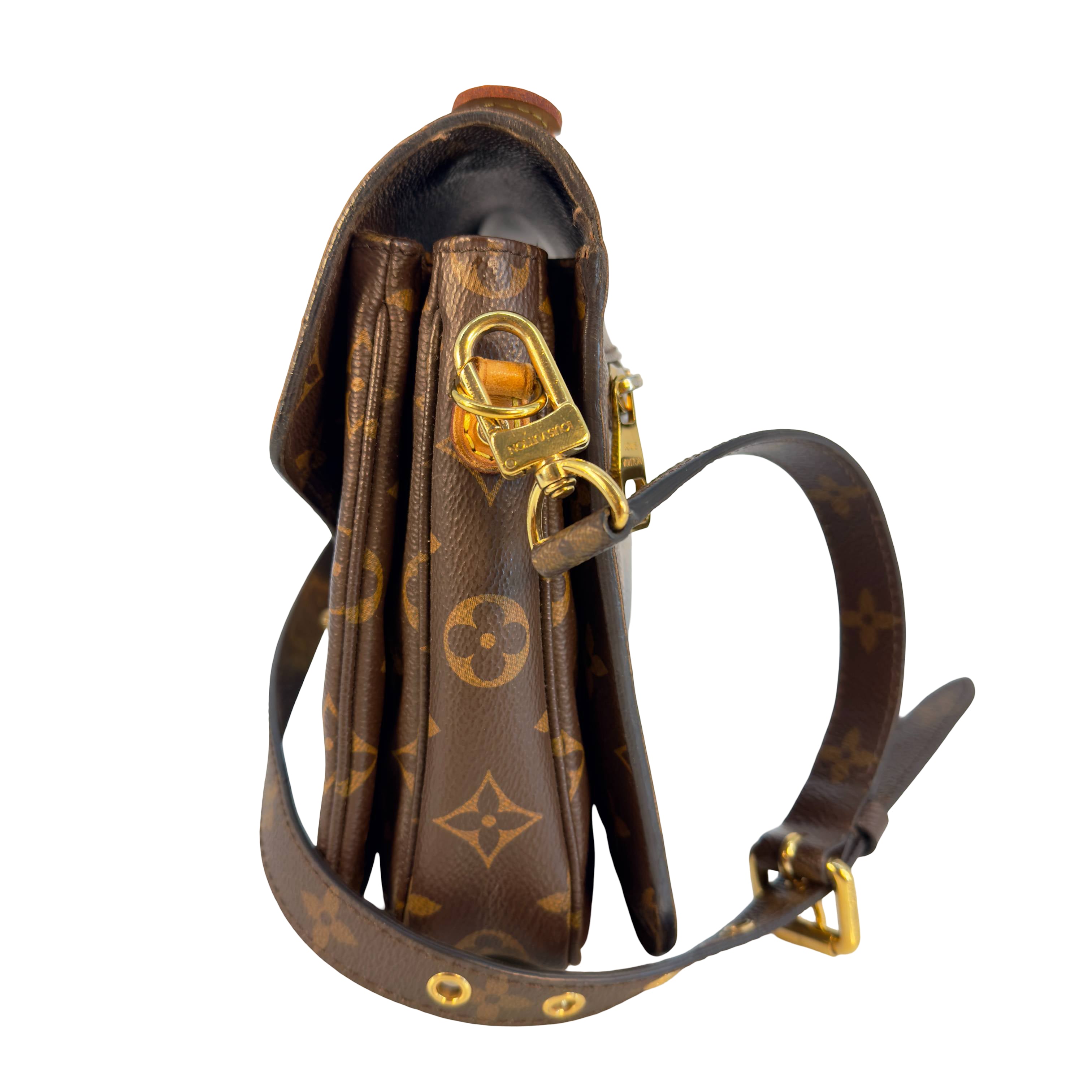 Louis Vuitton Pochette Métis Braun Monogram Canvas