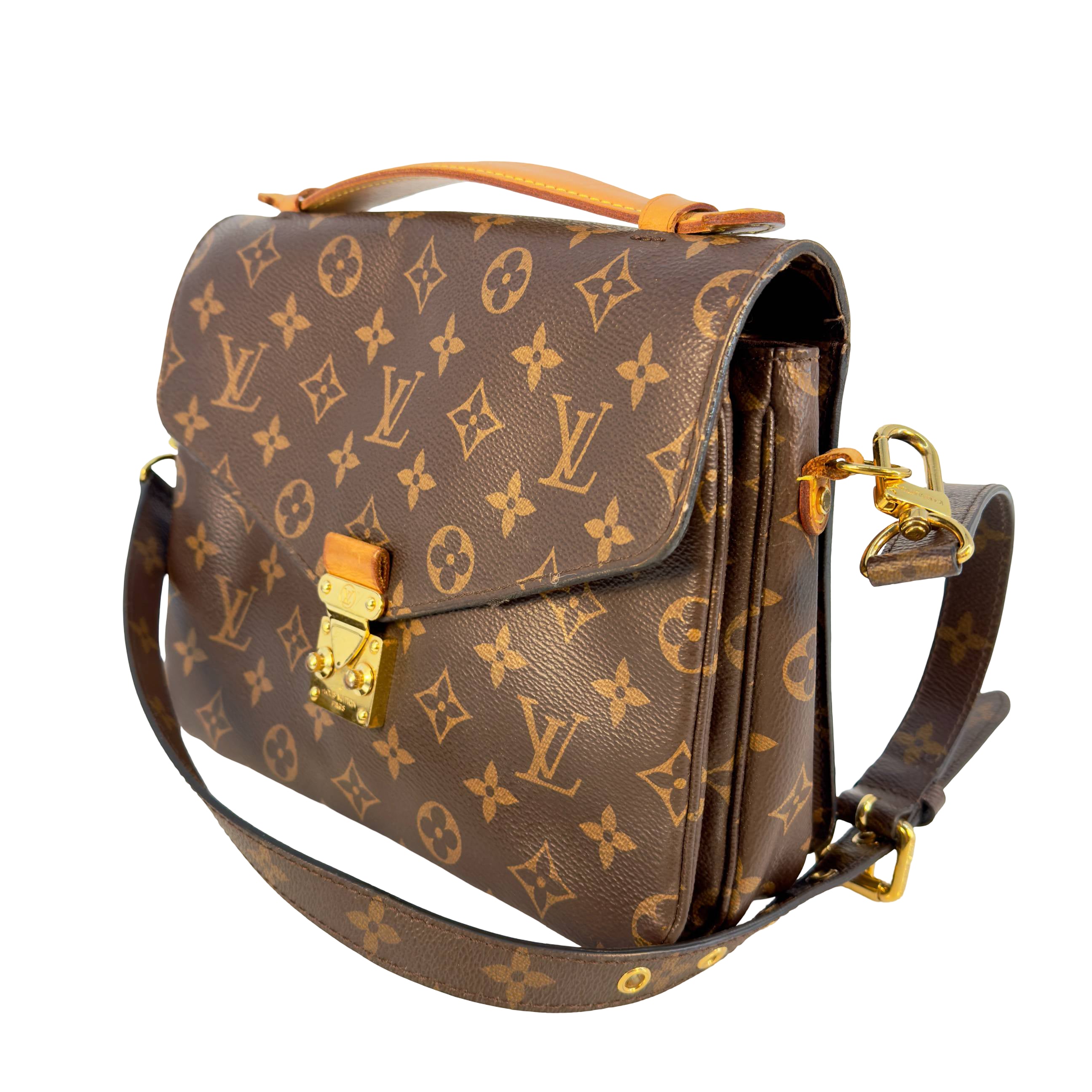 Louis Vuitton Pochette Métis Braun Monogram Canvas