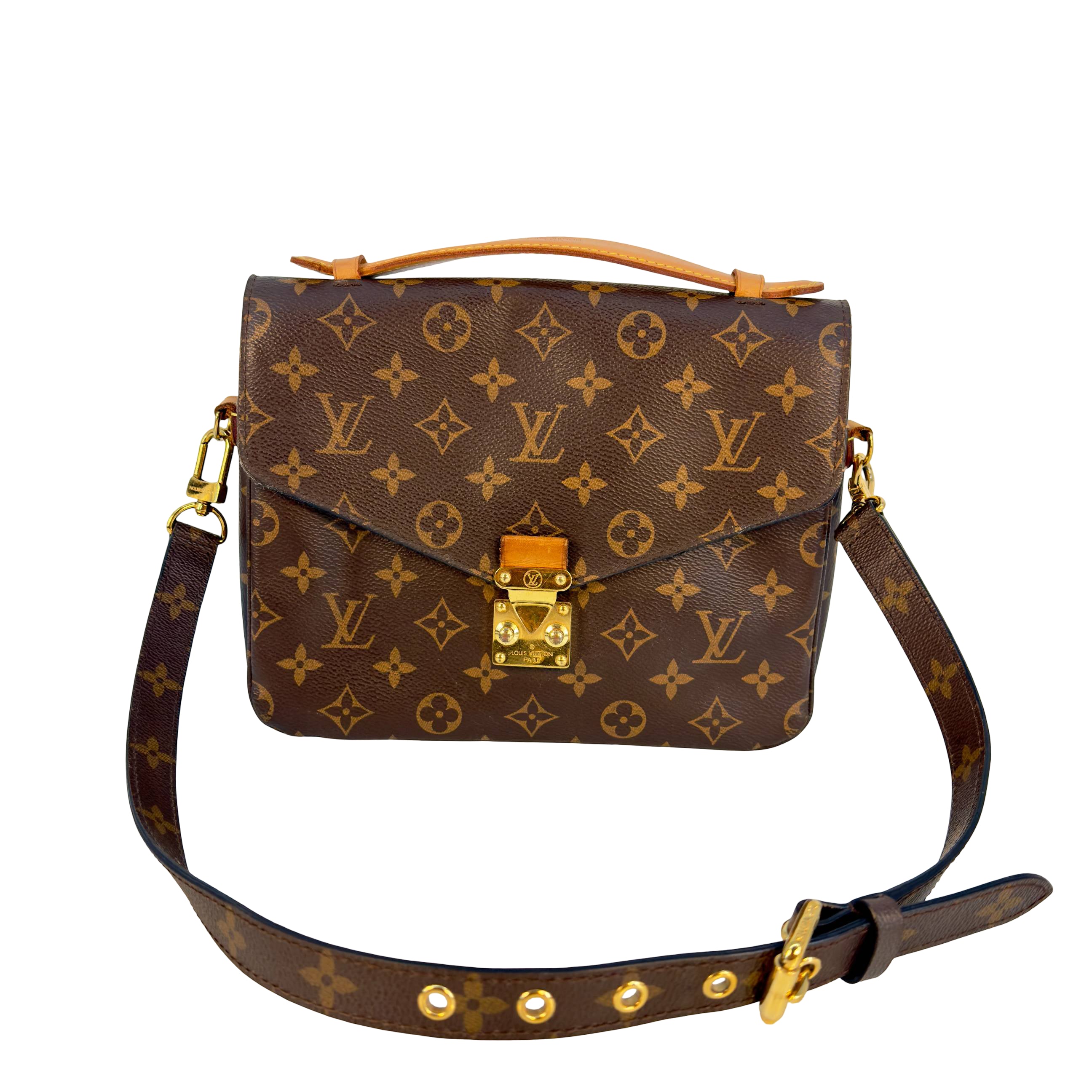 Louis Vuitton Pochette Métis Braun Monogram Canvas