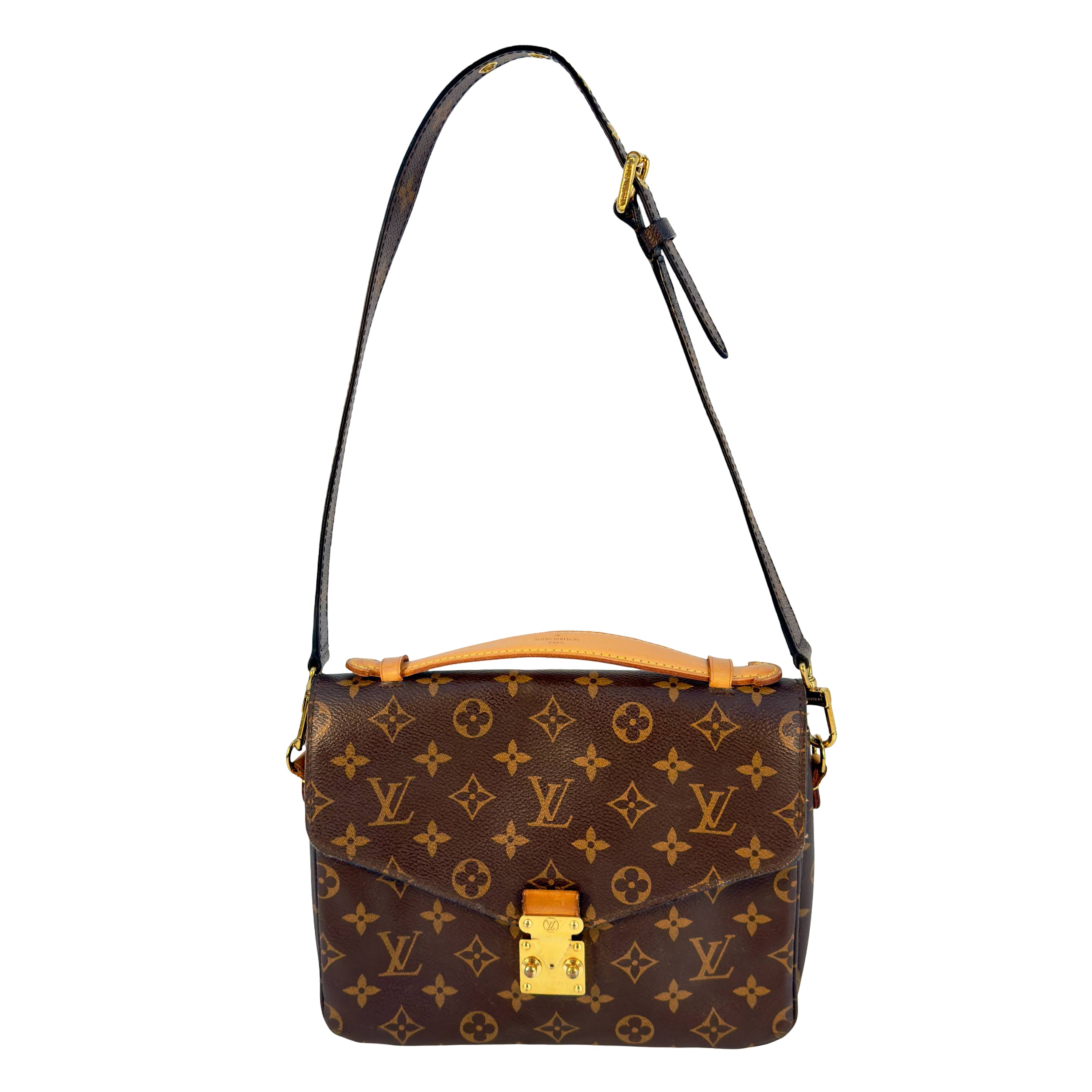 Louis Vuitton Pochette Métis Braun Monogram Canvas