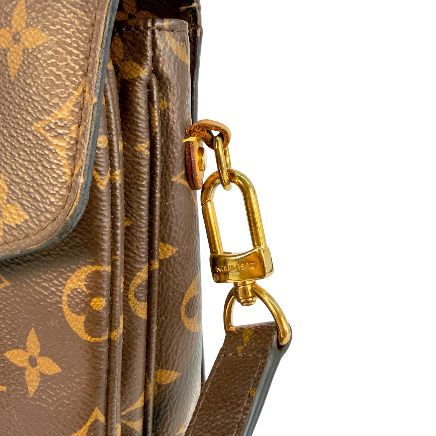 Louis Vuitton Pochette Métis Braun Monogram Canvas