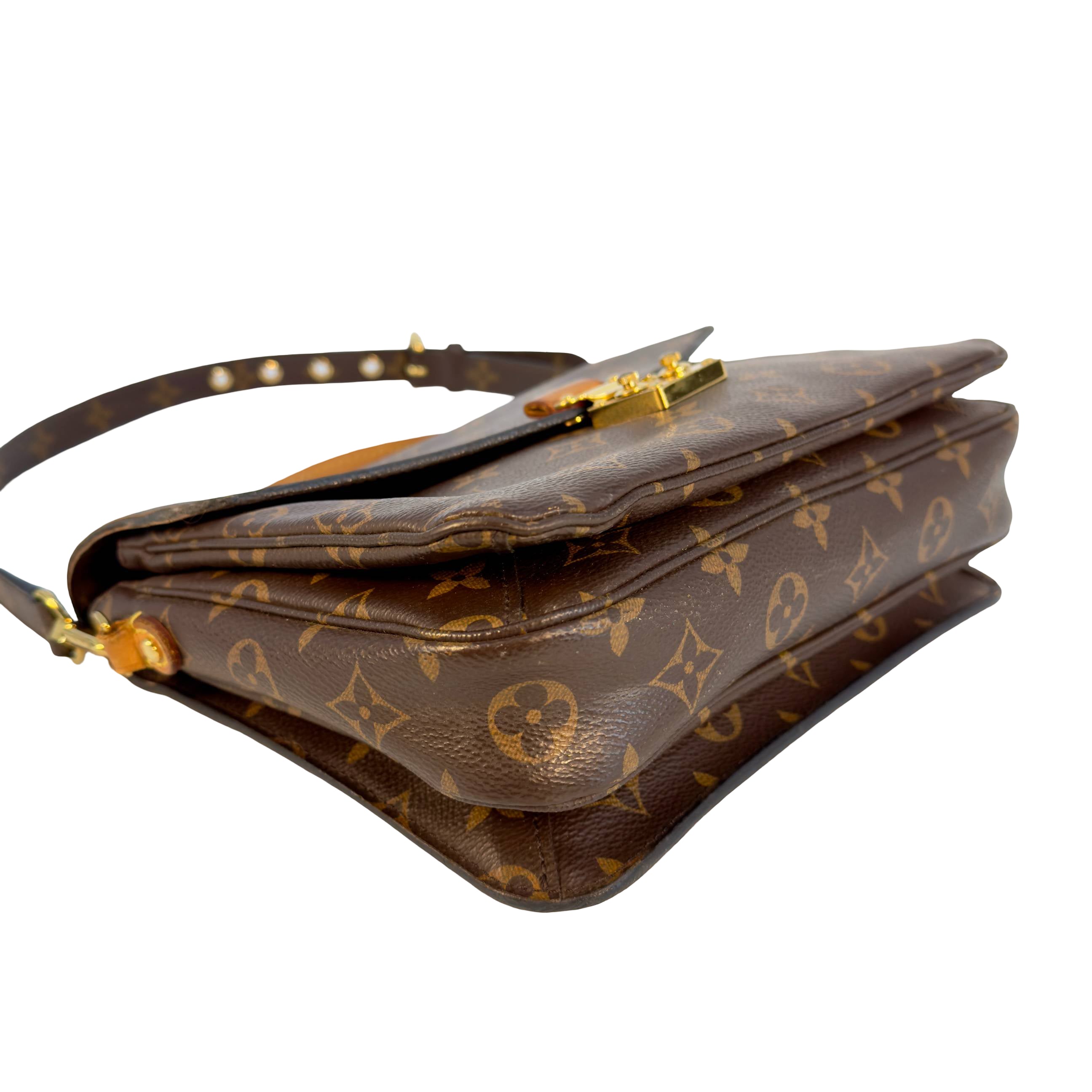 Louis Vuitton Pochette Métis Braun Monogram Canvas