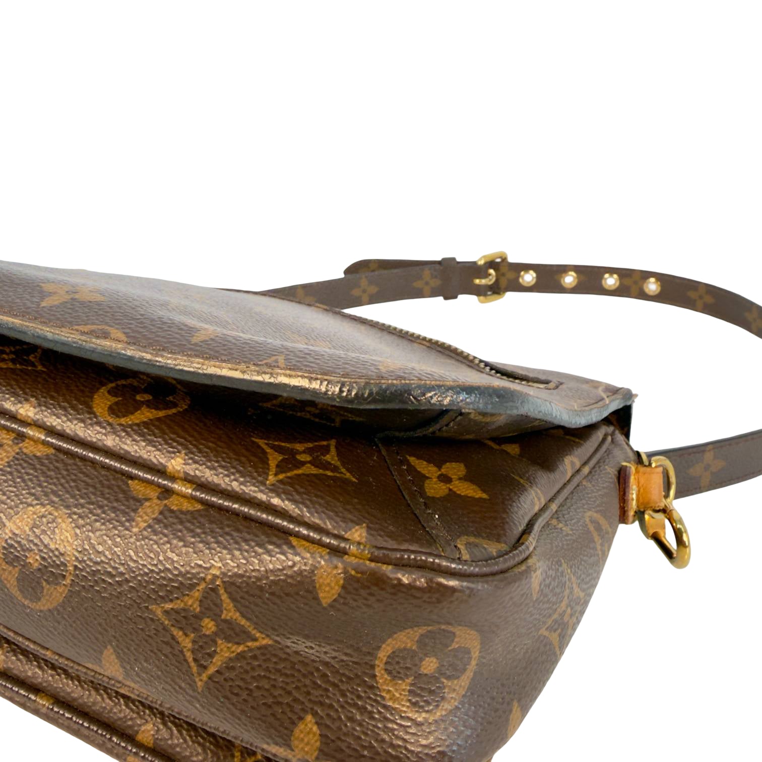 Louis Vuitton Pochette Métis Braun Monogram Canvas