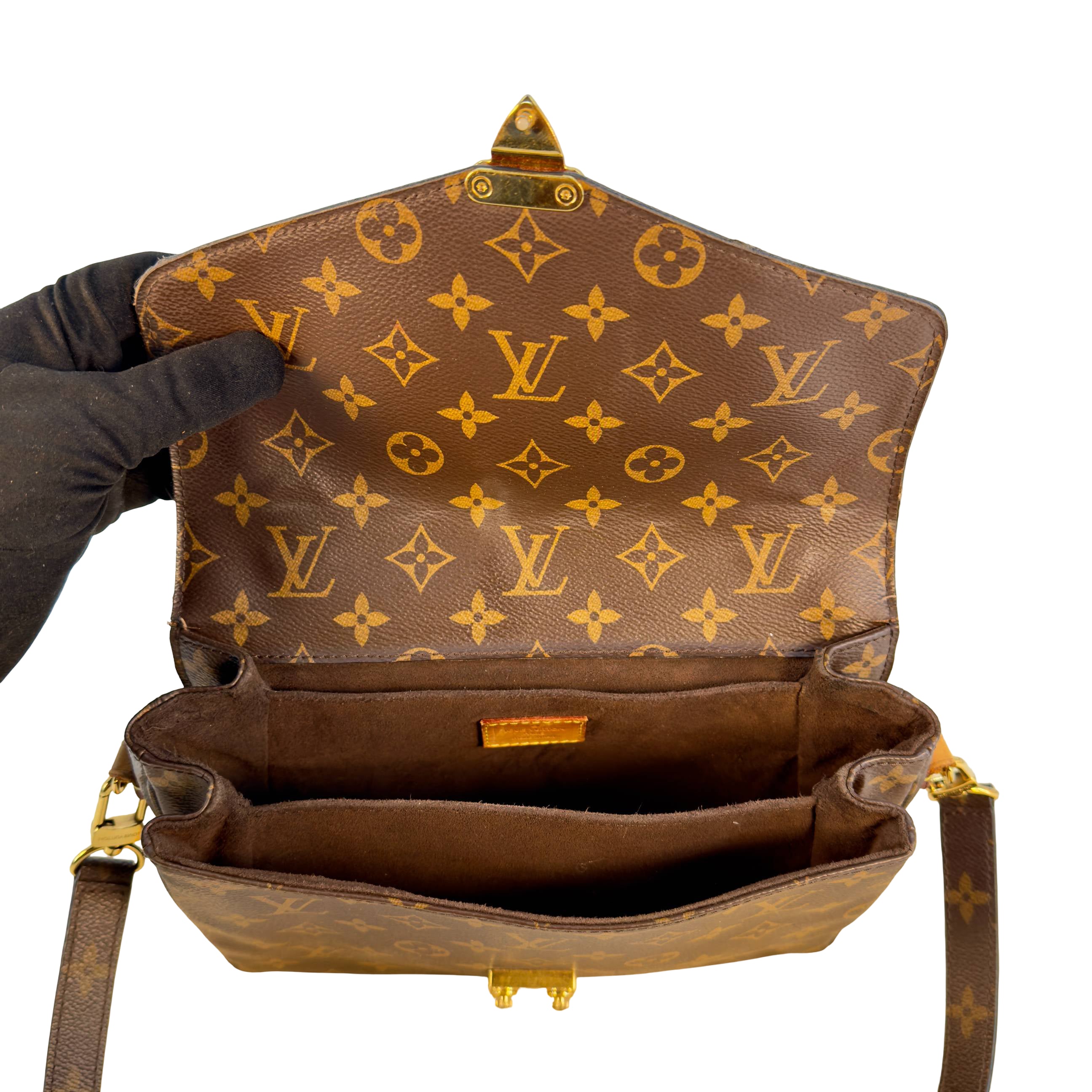 Louis Vuitton Pochette Métis Braun Monogram Canvas
