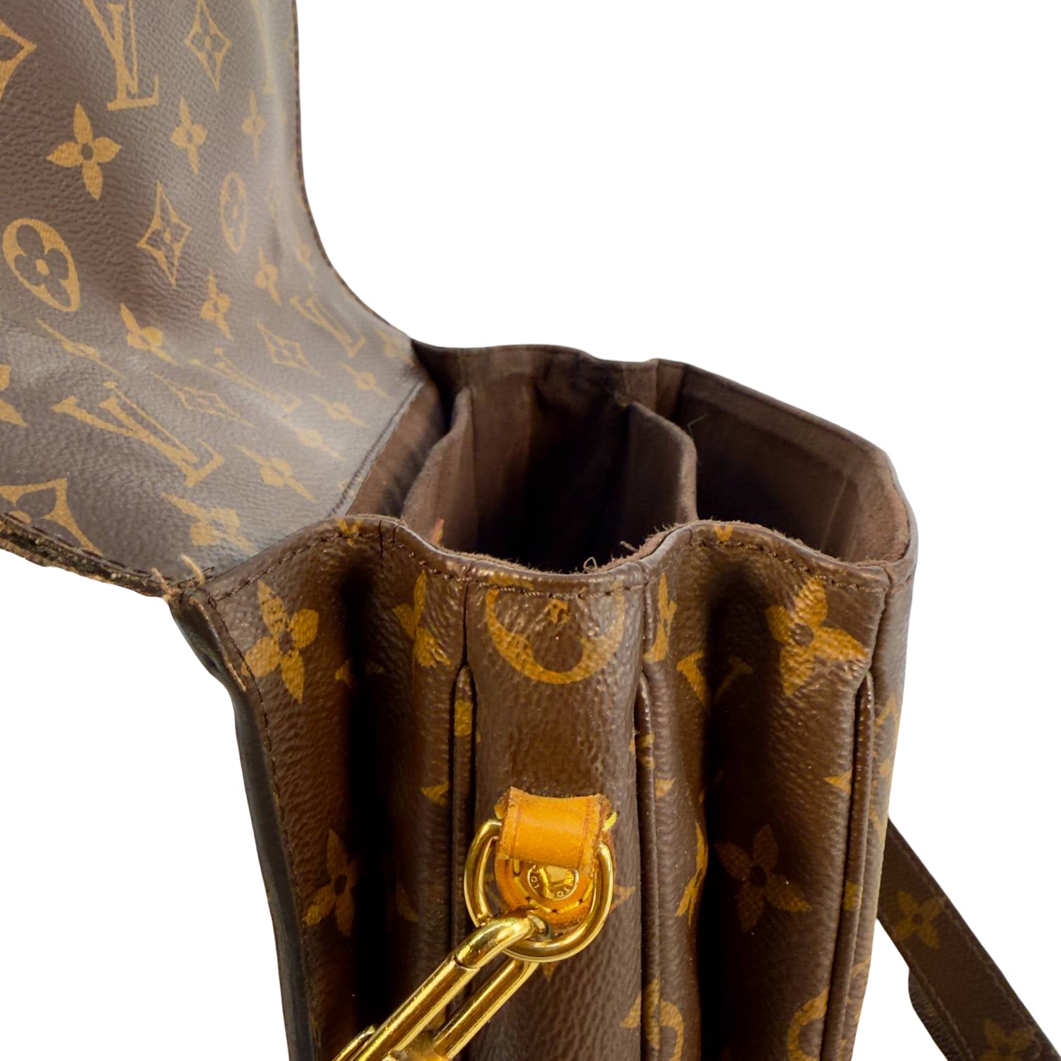Louis Vuitton Pochette Métis Braun Monogram Canvas