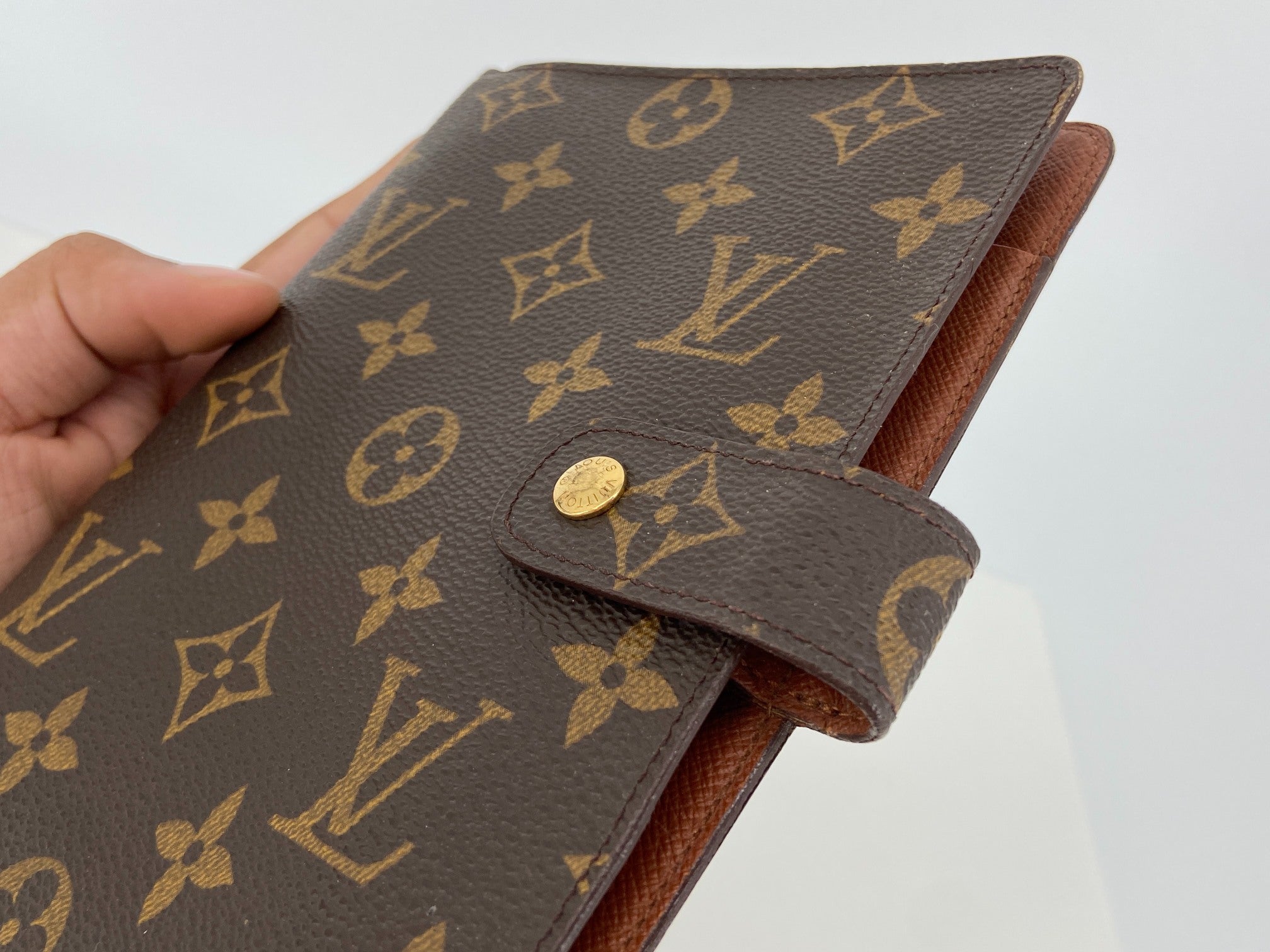 Louis Vuitton Agenda Fonctionnel MM Monogram Canvas