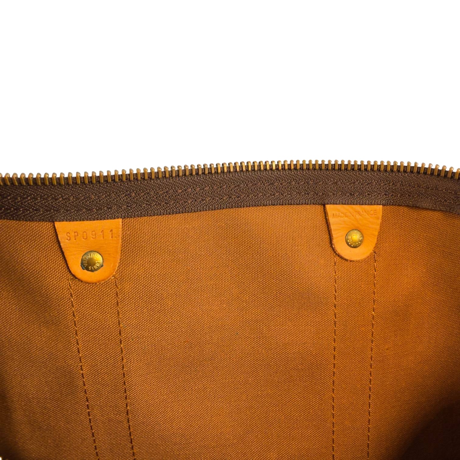 Louis Vuitton Keepall 45 Braun Monogram Canvas
