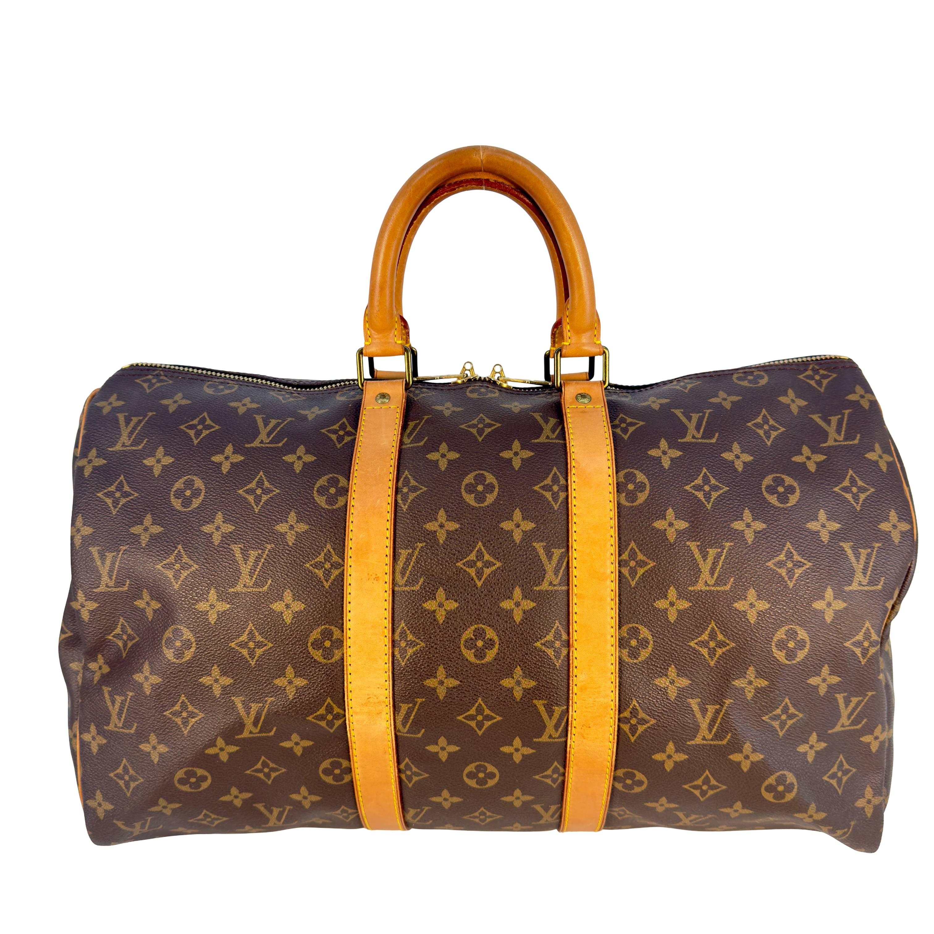 Louis Vuitton Keepall 45 Braun Monogram Canvas