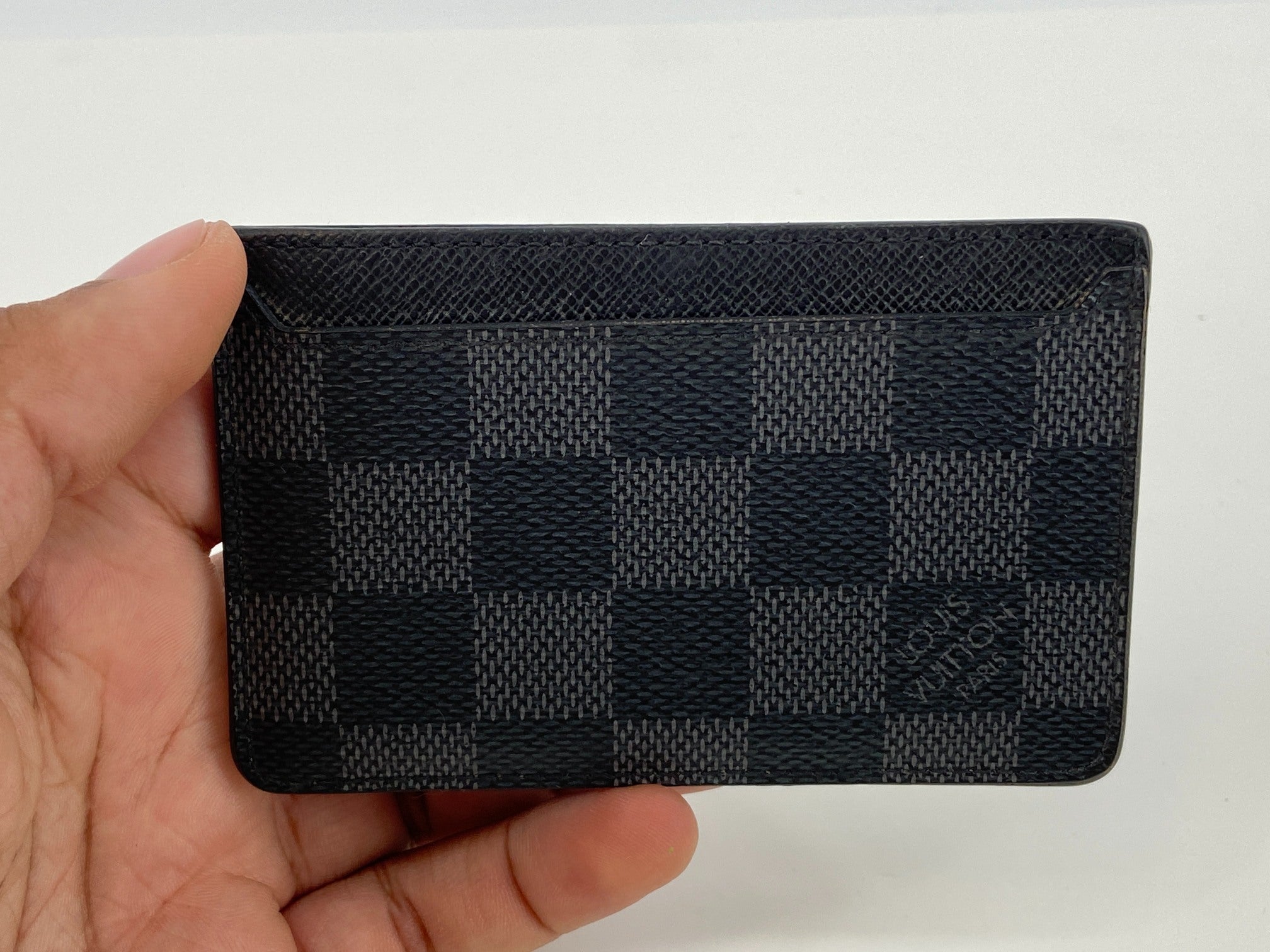 Louis Vuitton Neo Porte Cartes Cardholder Damier Graphite Canvas incl. Dustbag