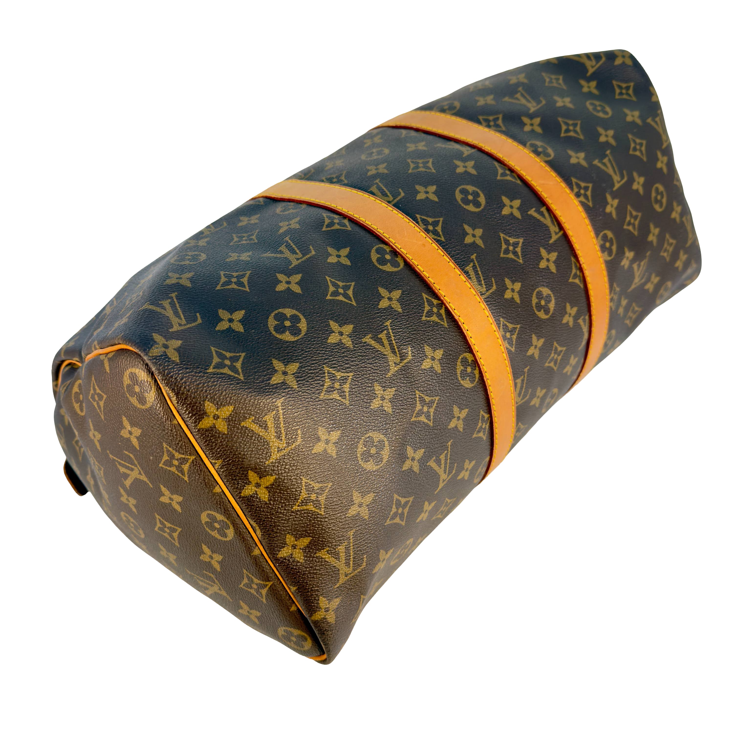 Louis Vuitton Keepall 45 Braun Monogram Canvas