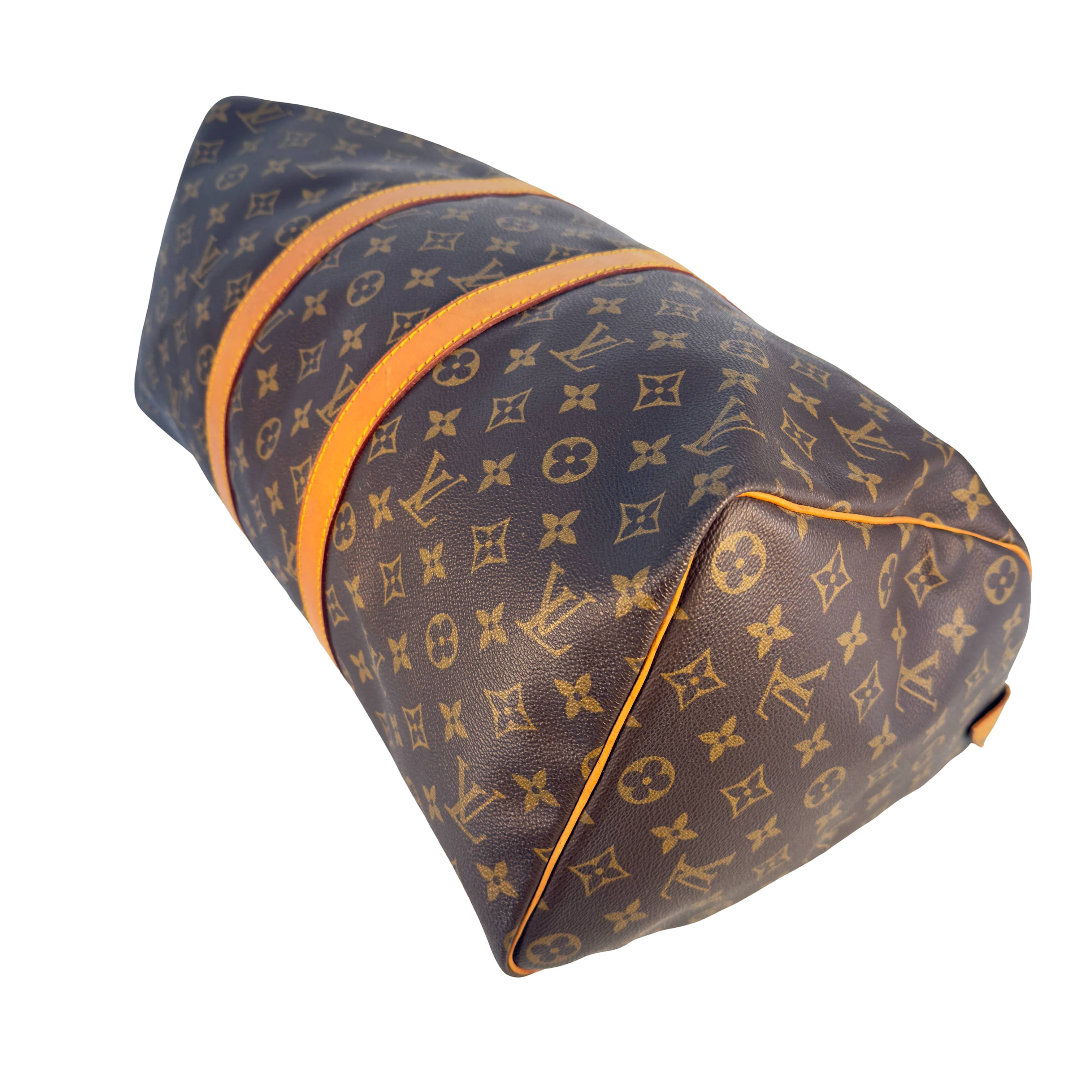 Louis Vuitton Keepall 45 Braun Monogram Canvas