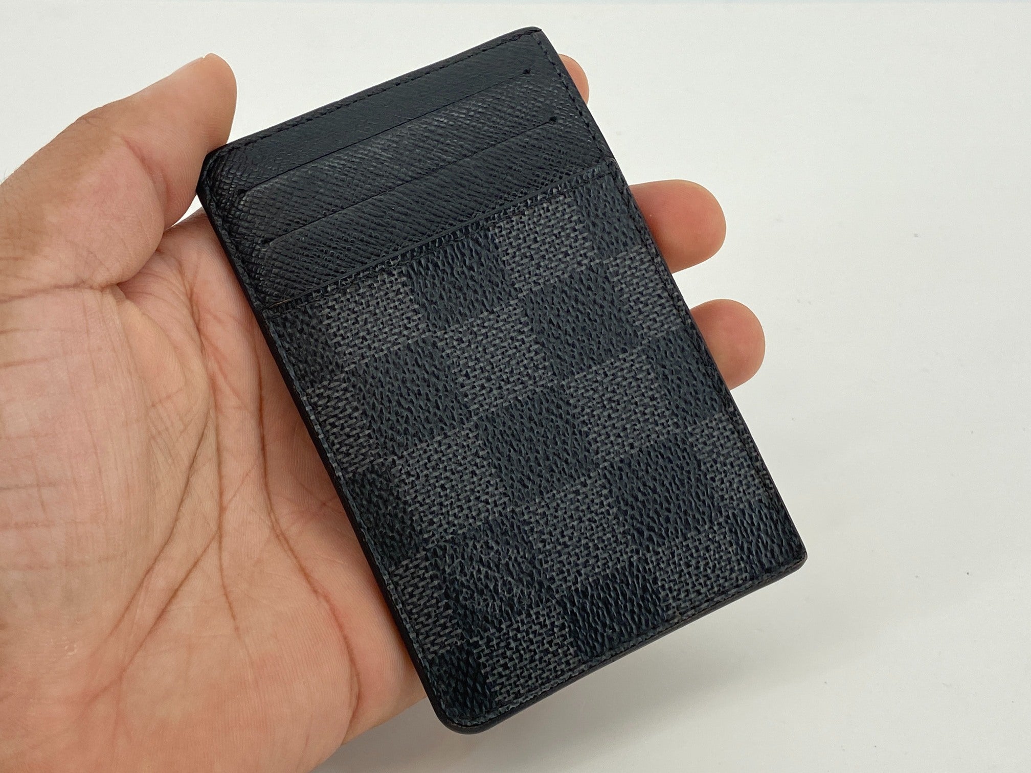 Louis Vuitton Neo Porte Cartes Cardholder Damier Graphite Canvas incl. Dustbag