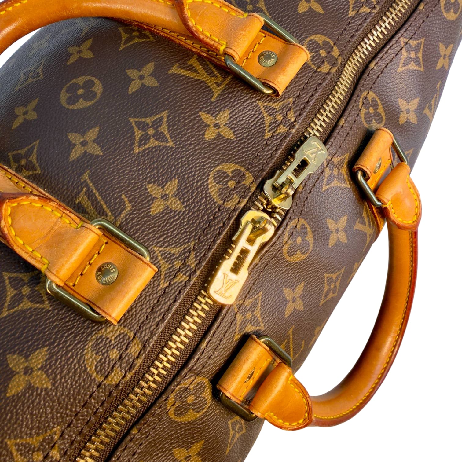 Louis Vuitton Keepall 45 Braun Monogram Canvas